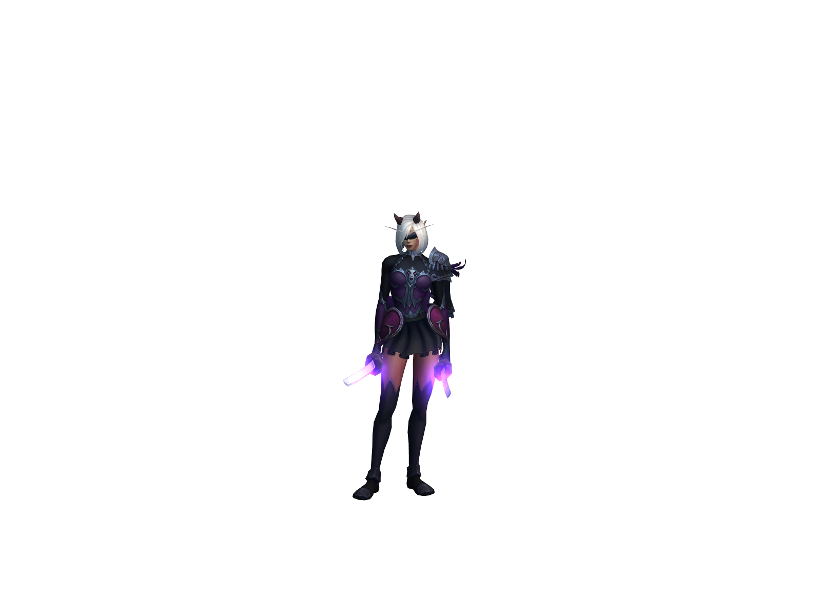 Ханахаки 3D character render