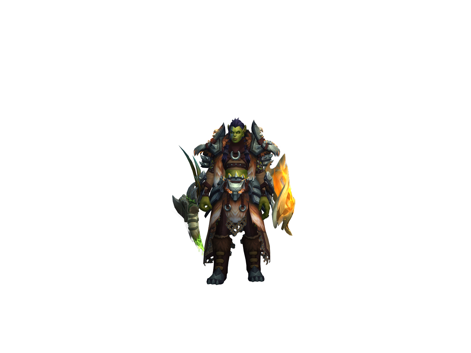Штормзак 3D character render