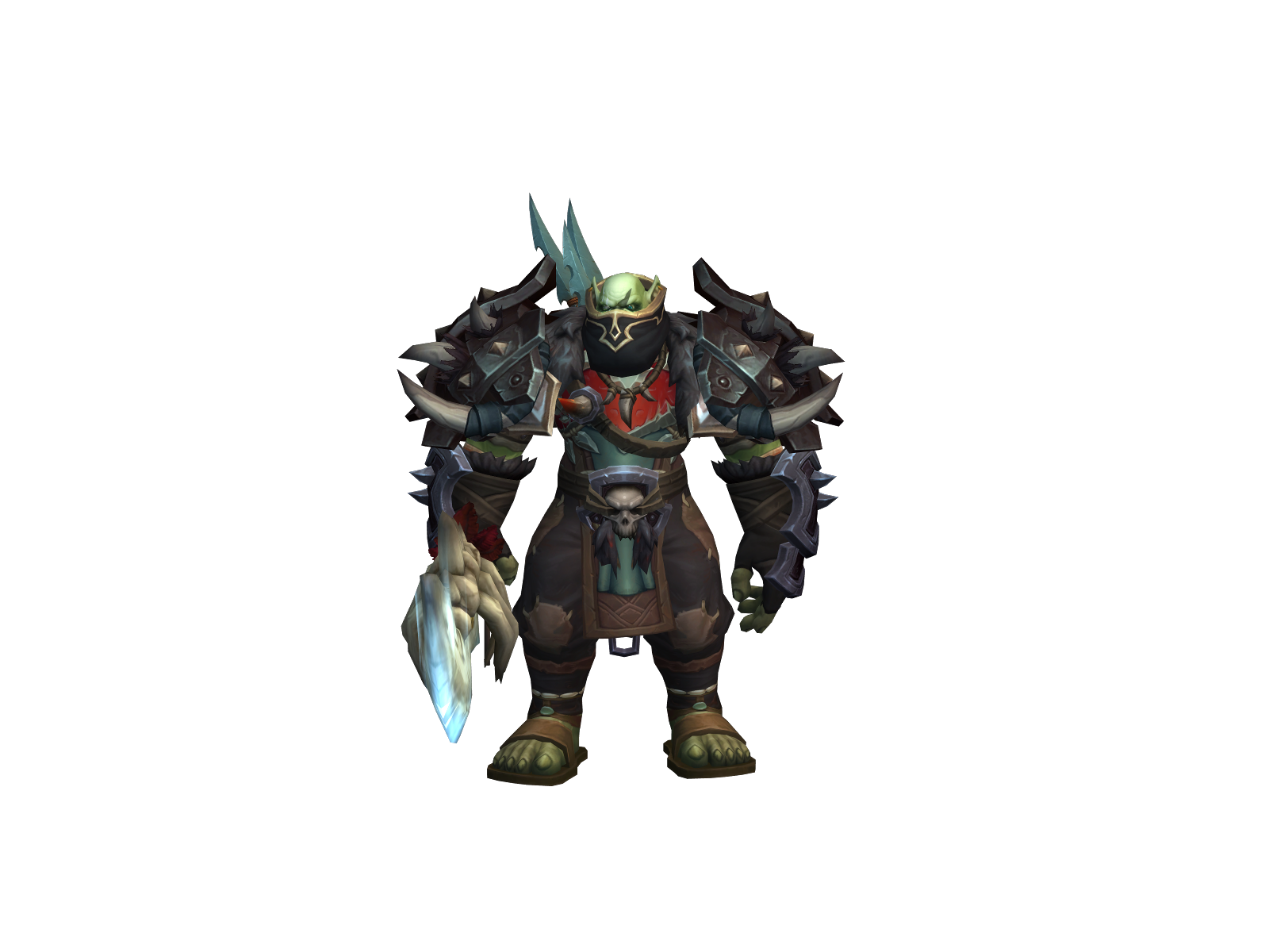 Йозшура 3D character render