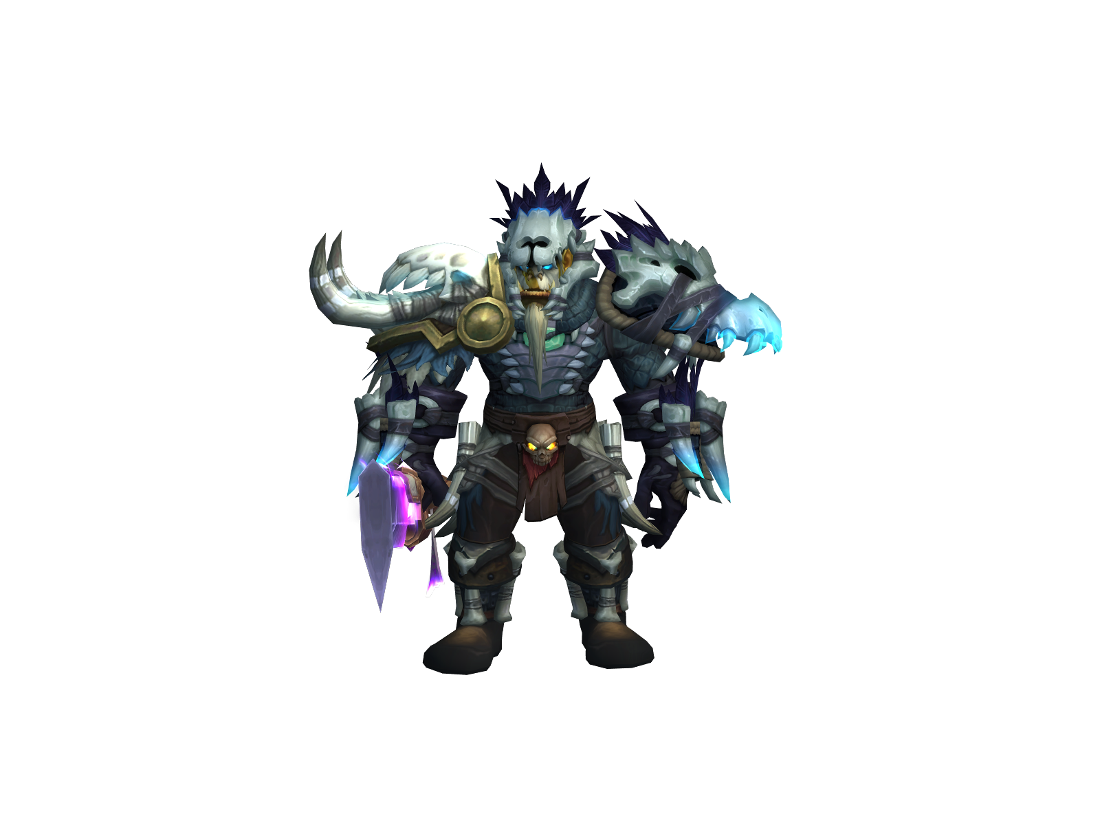 Нулливиль 3D character render