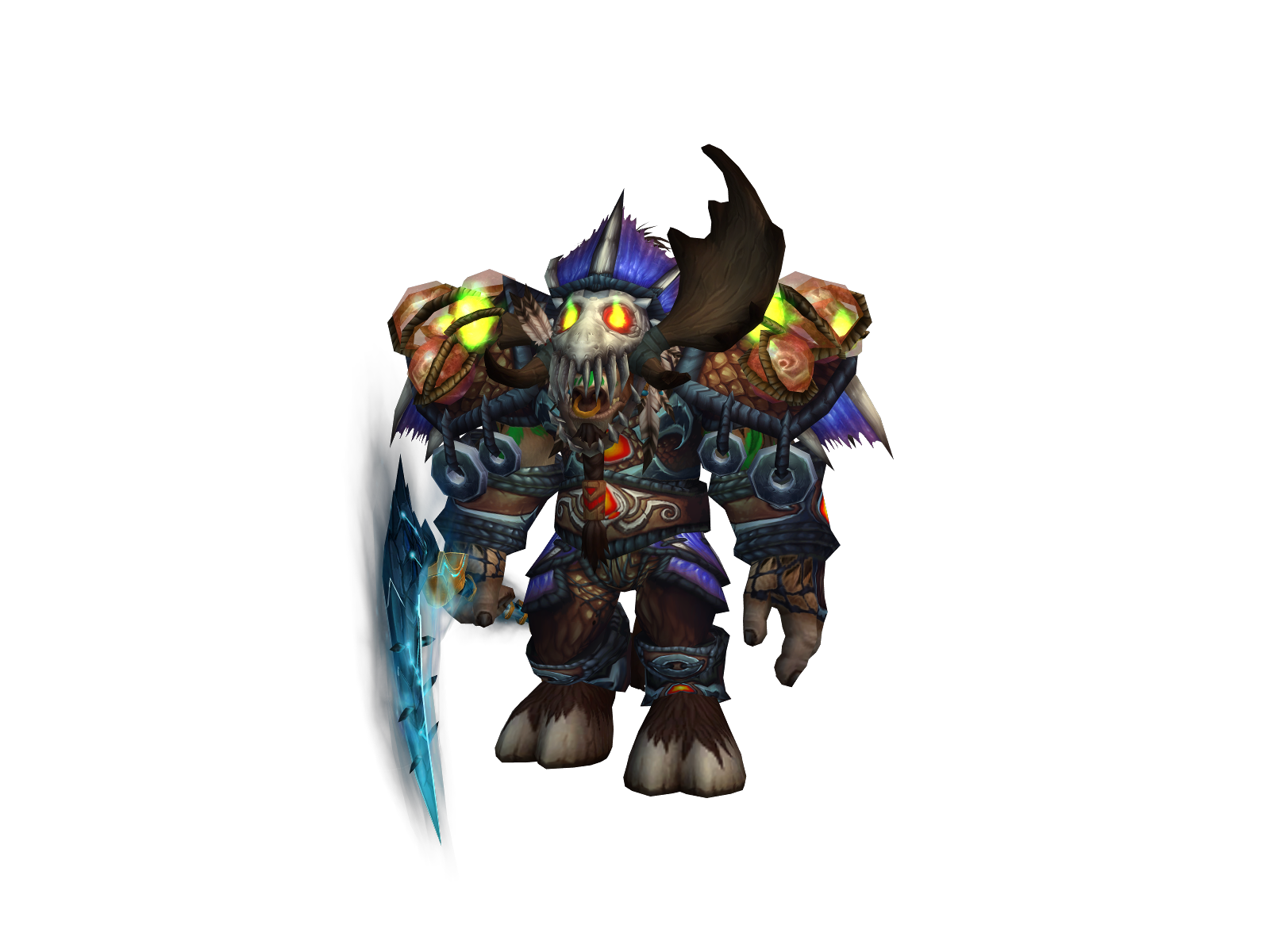 Бычьячесть 3D character render