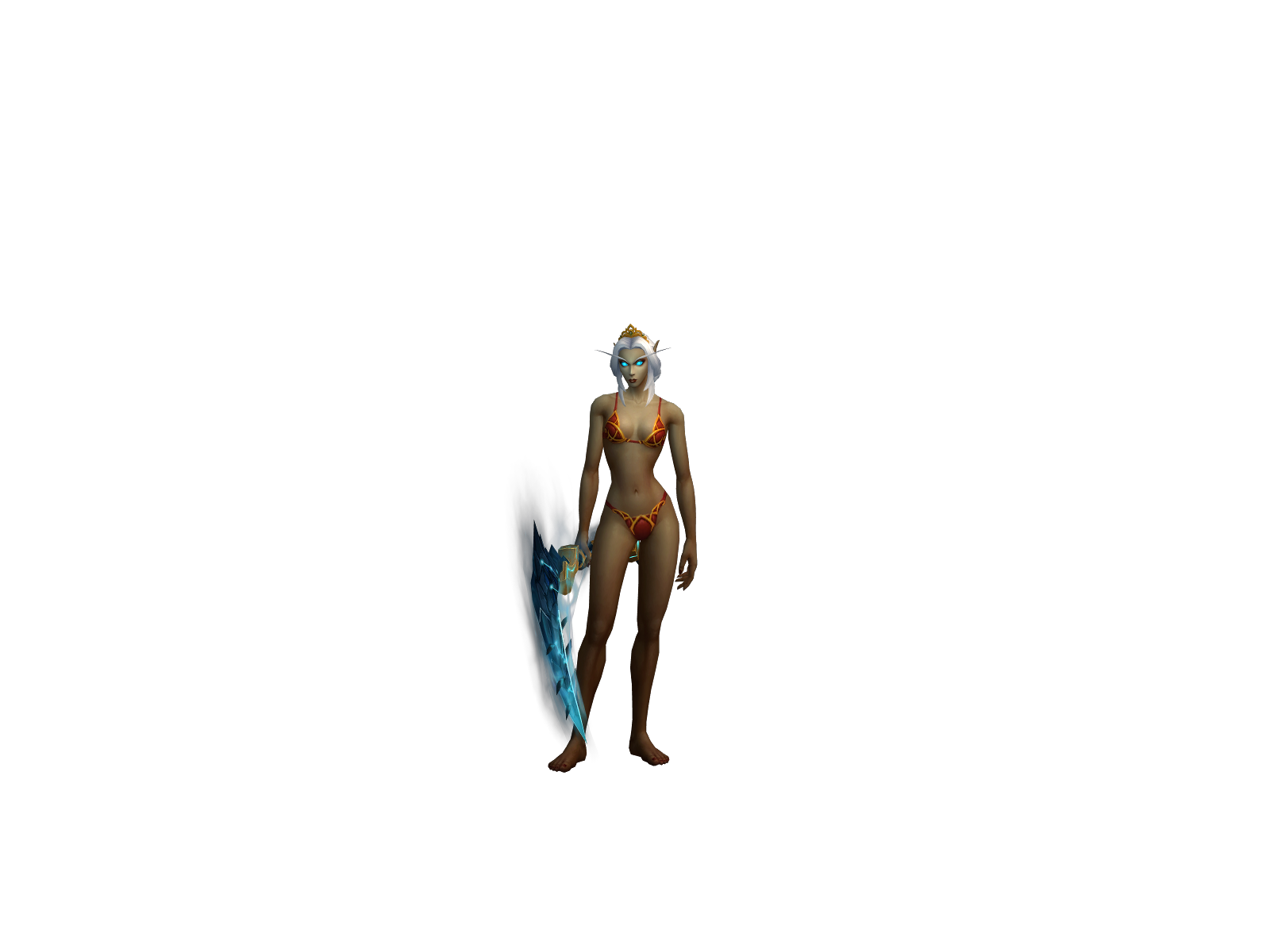 перуэр 3D character render