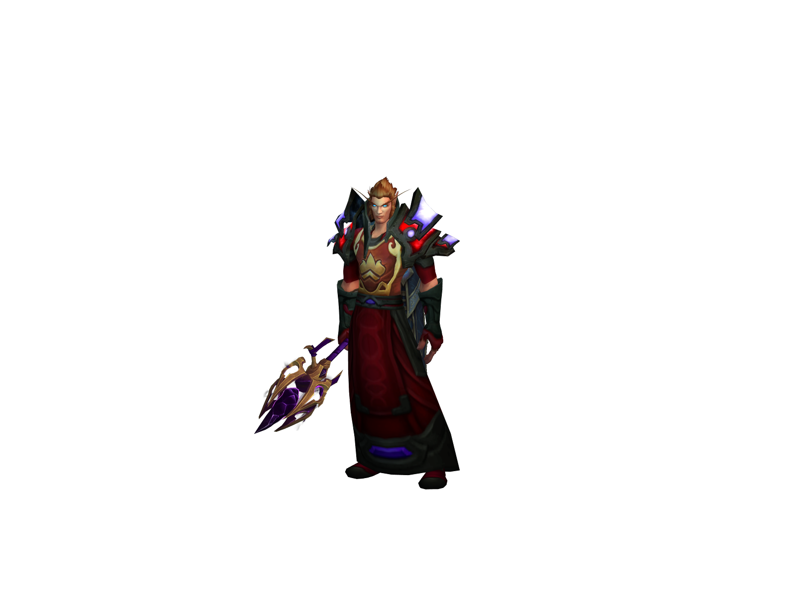 Альраол 3D character render