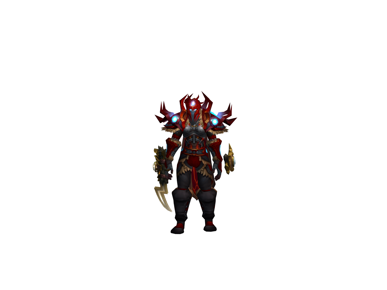 Пачили 3D character render