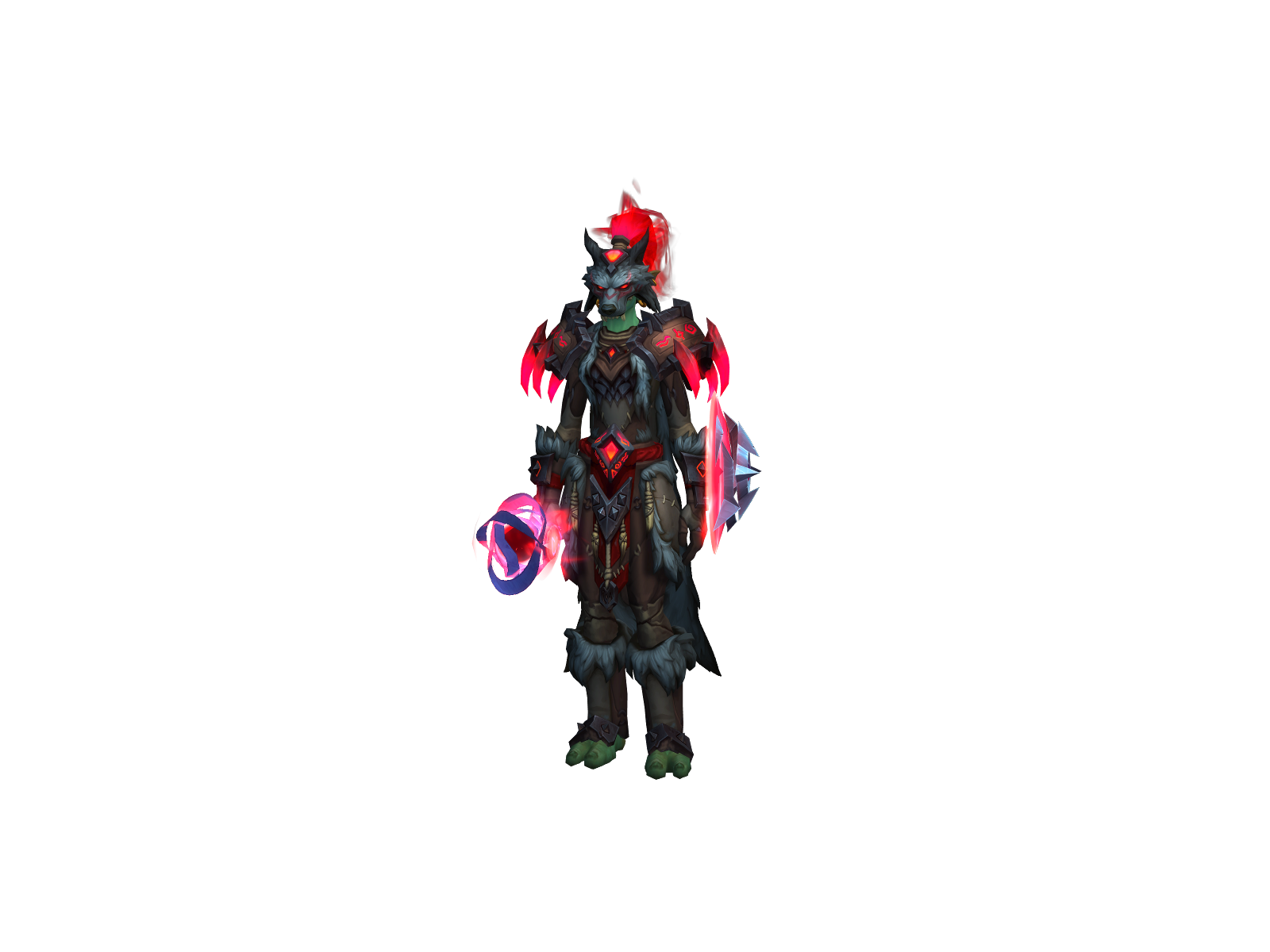 Диджиталшок 3D character render