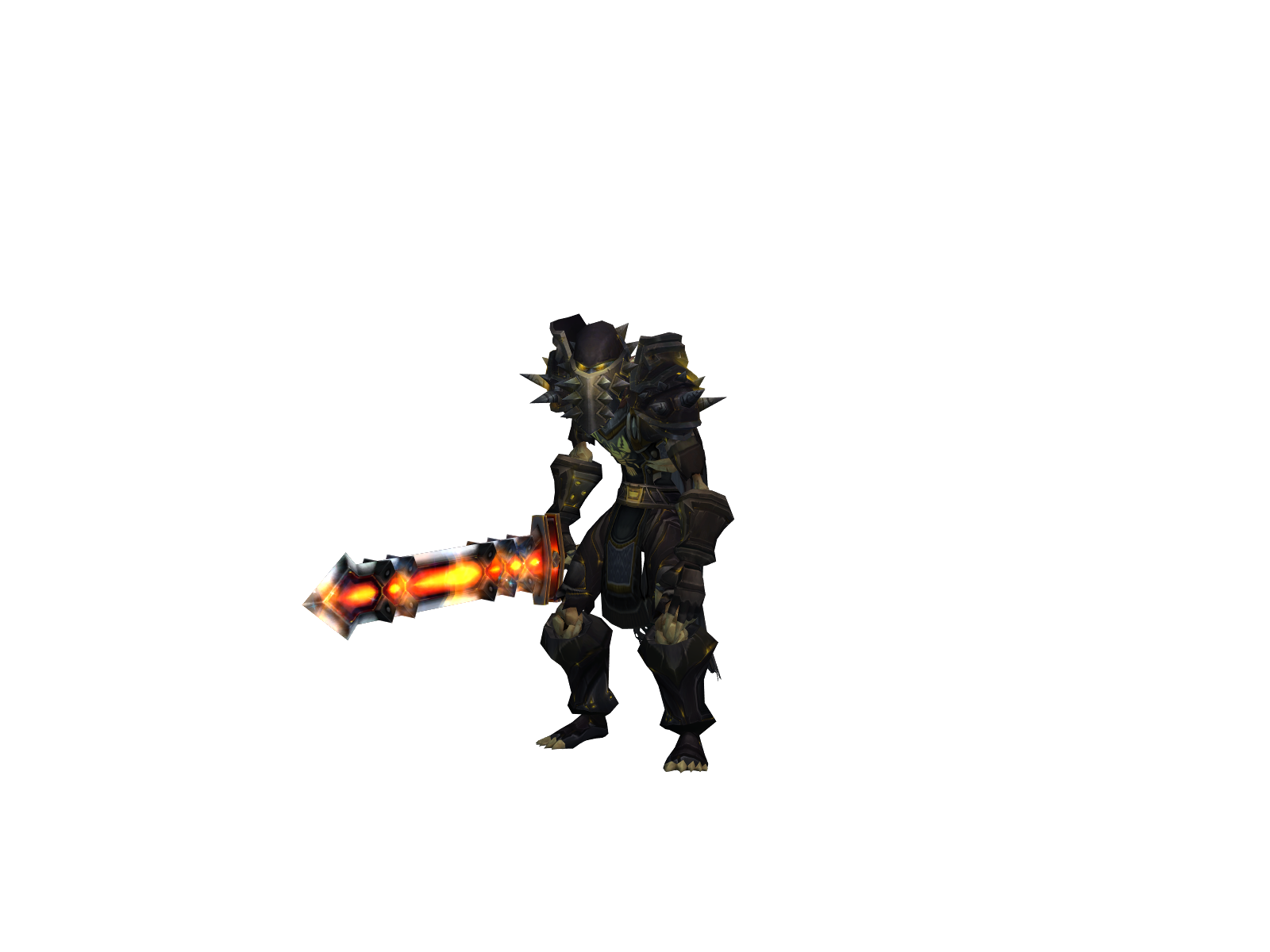 Отрубилруку 3D character render