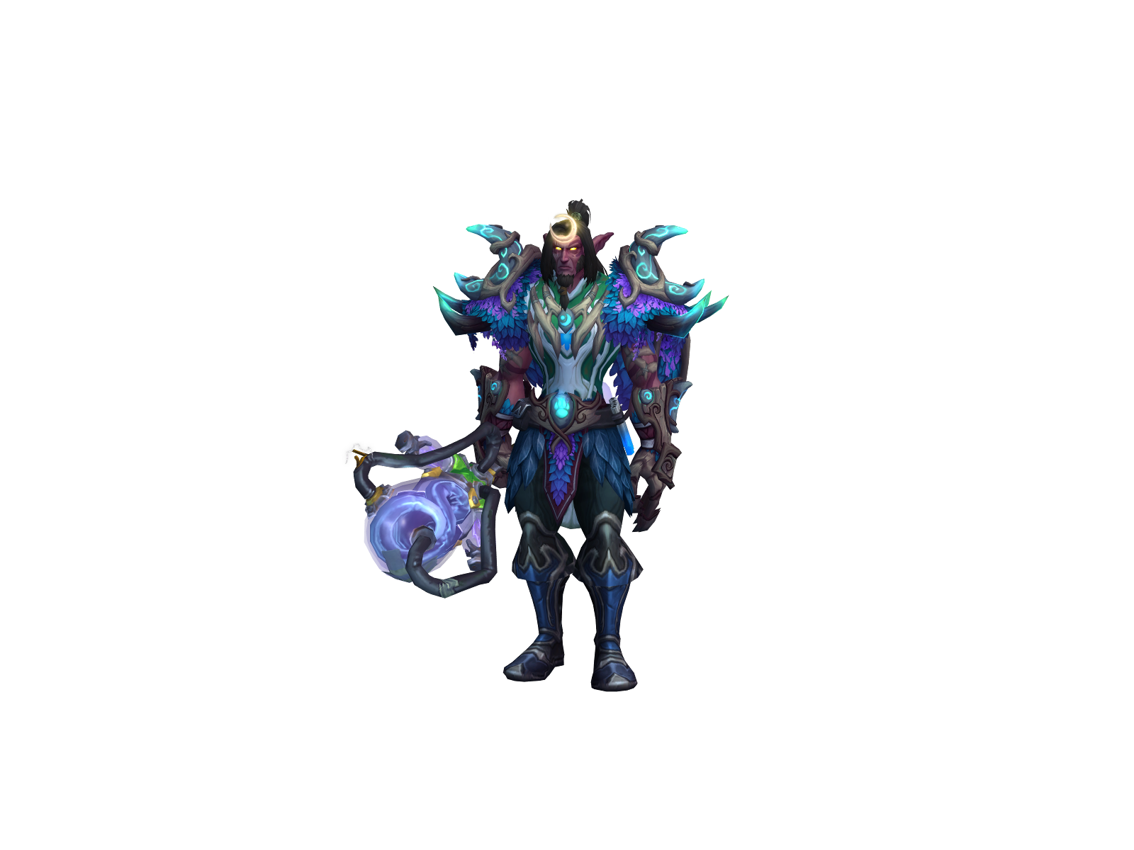 Эё 3D character render