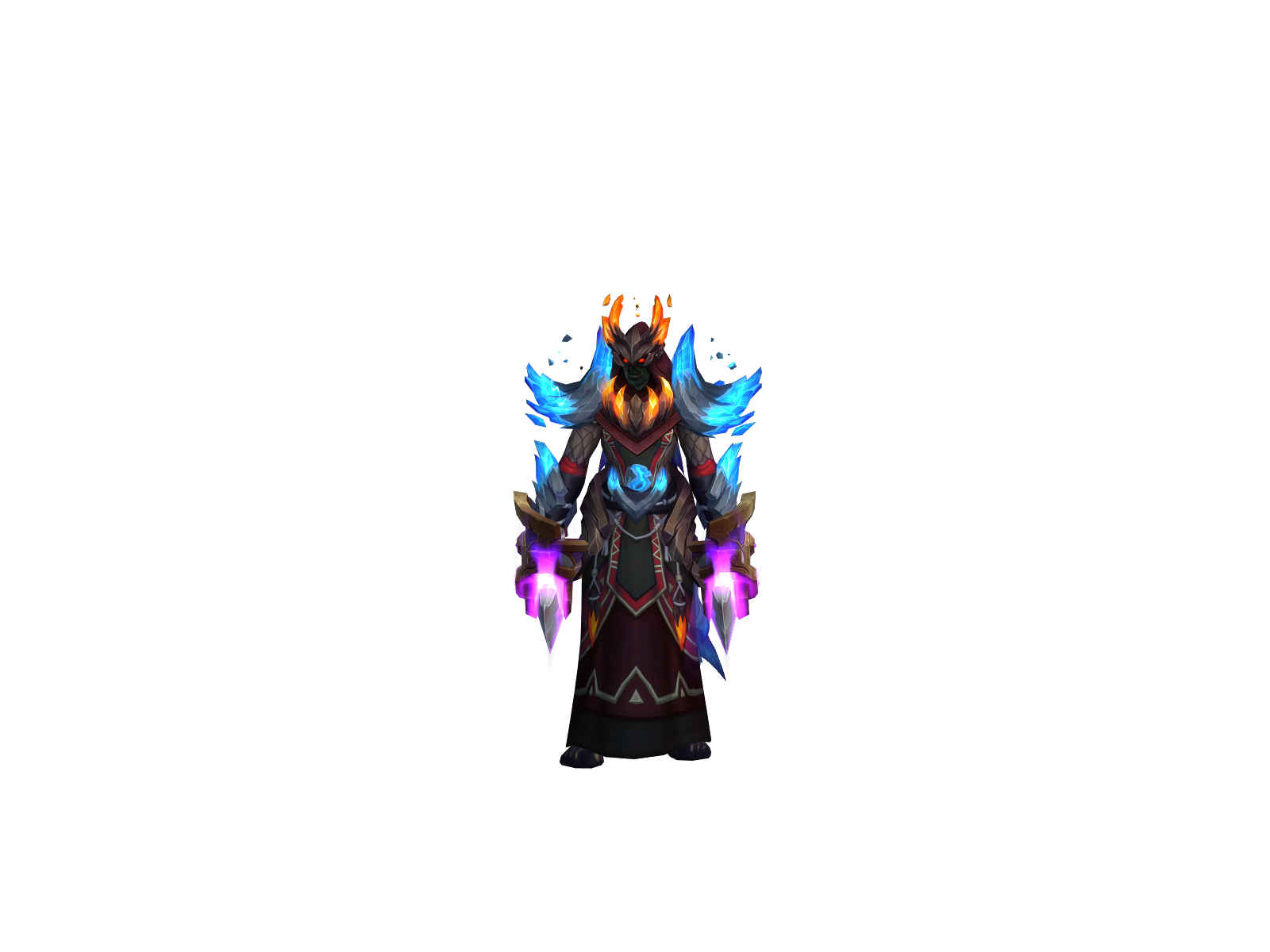 Азиелла 3D character render
