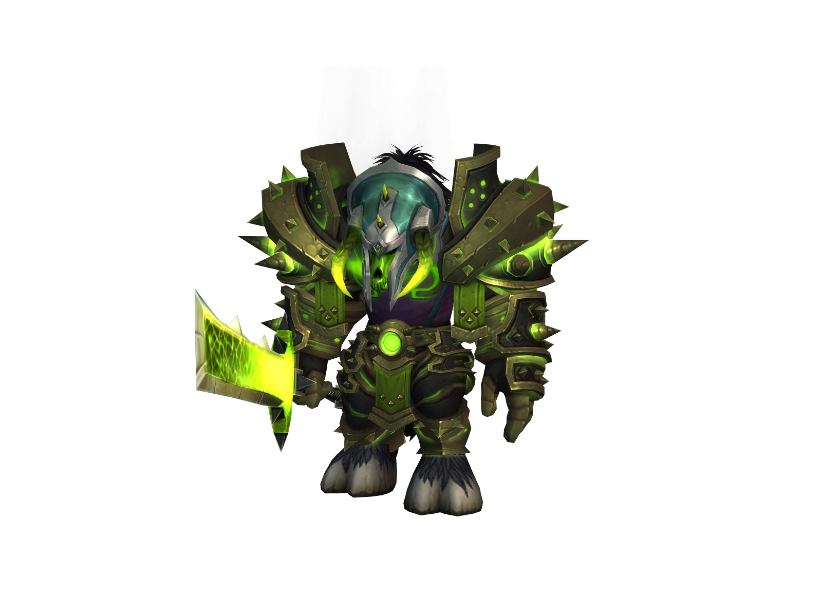Жужах 3D character render