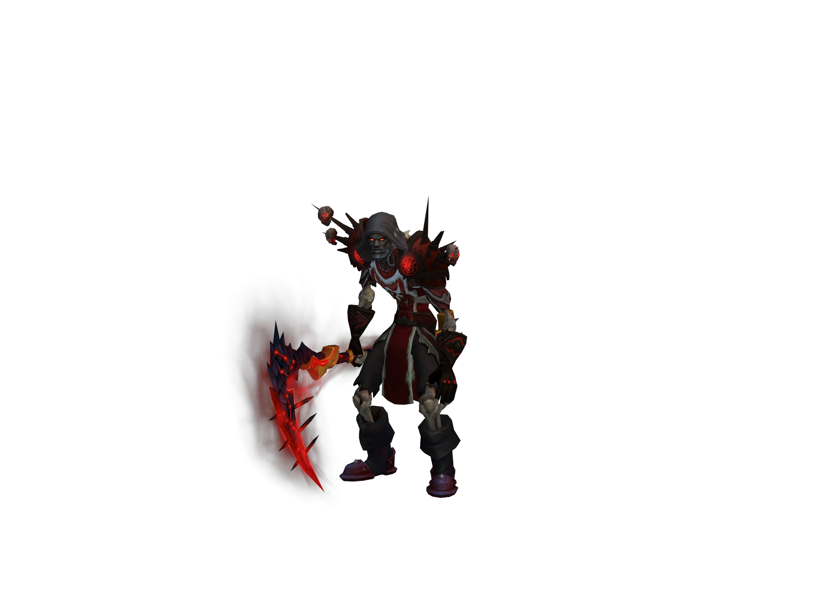Алдоа 3D character render