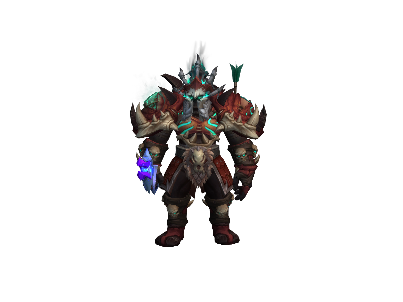 Малорчик 3D character render