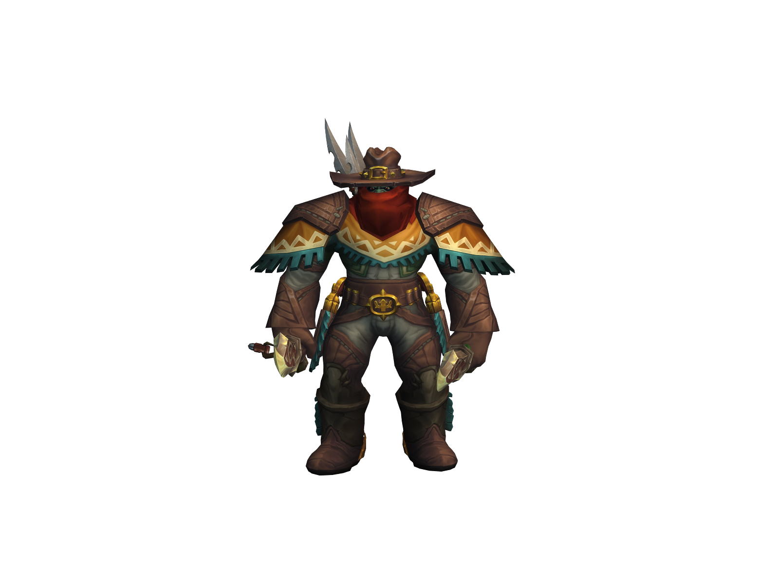 Сморкатый 3D character render