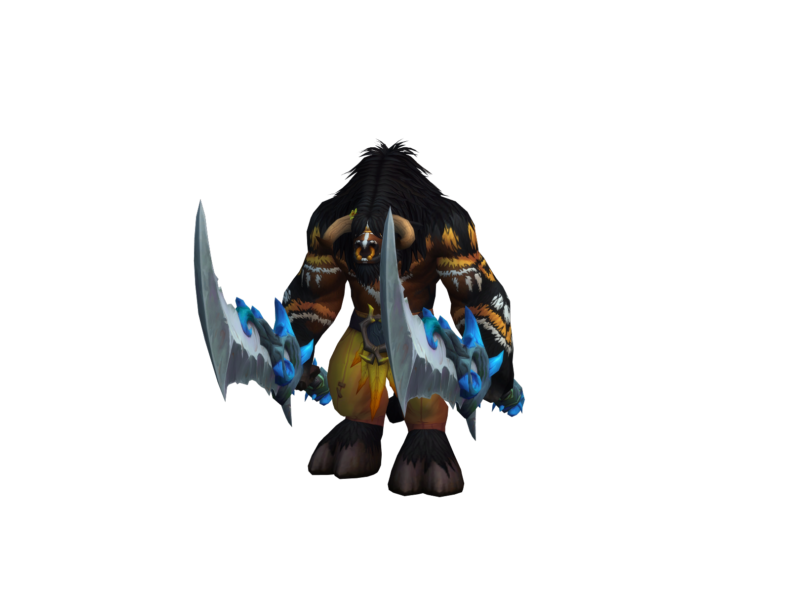 Тулиф 3D character render
