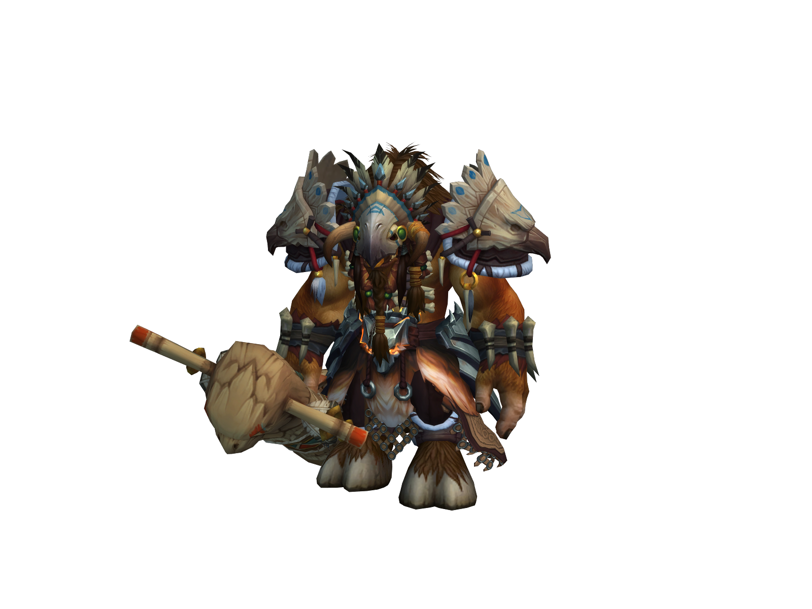 Тремтотем 3D character render