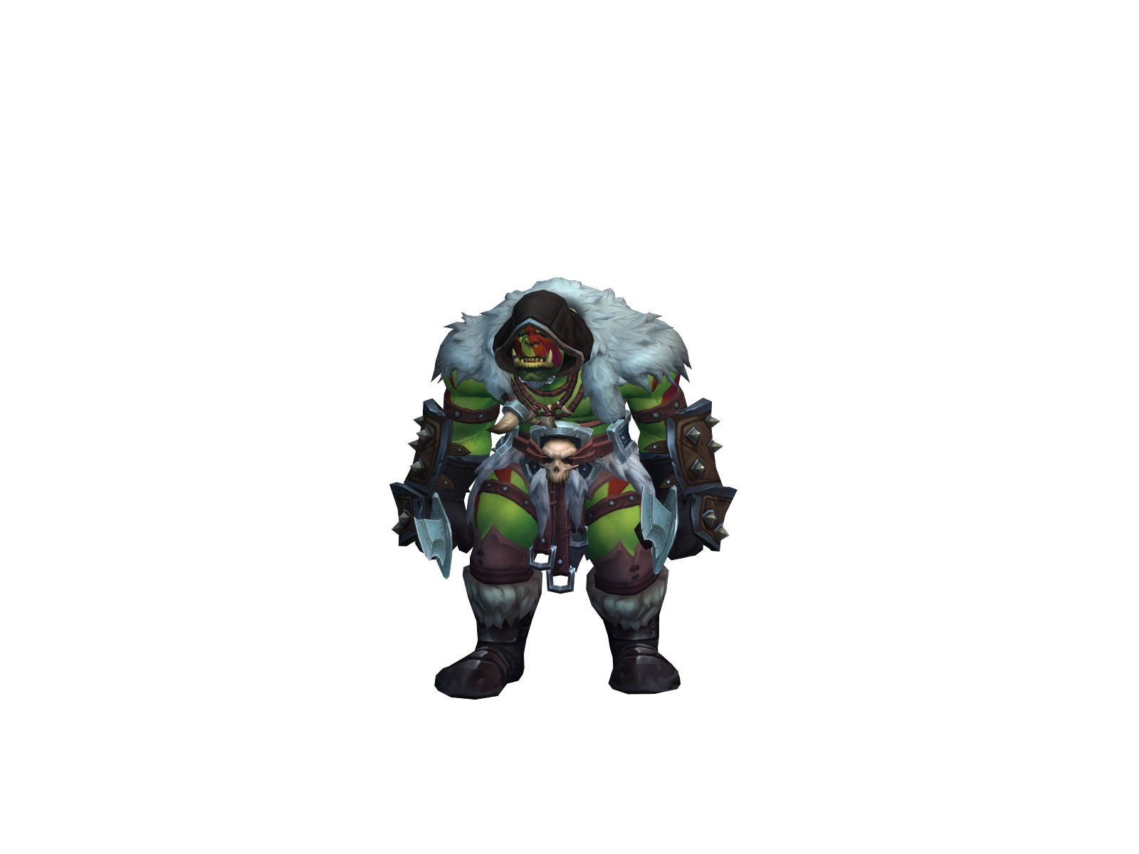 Снабьженец 3D character render