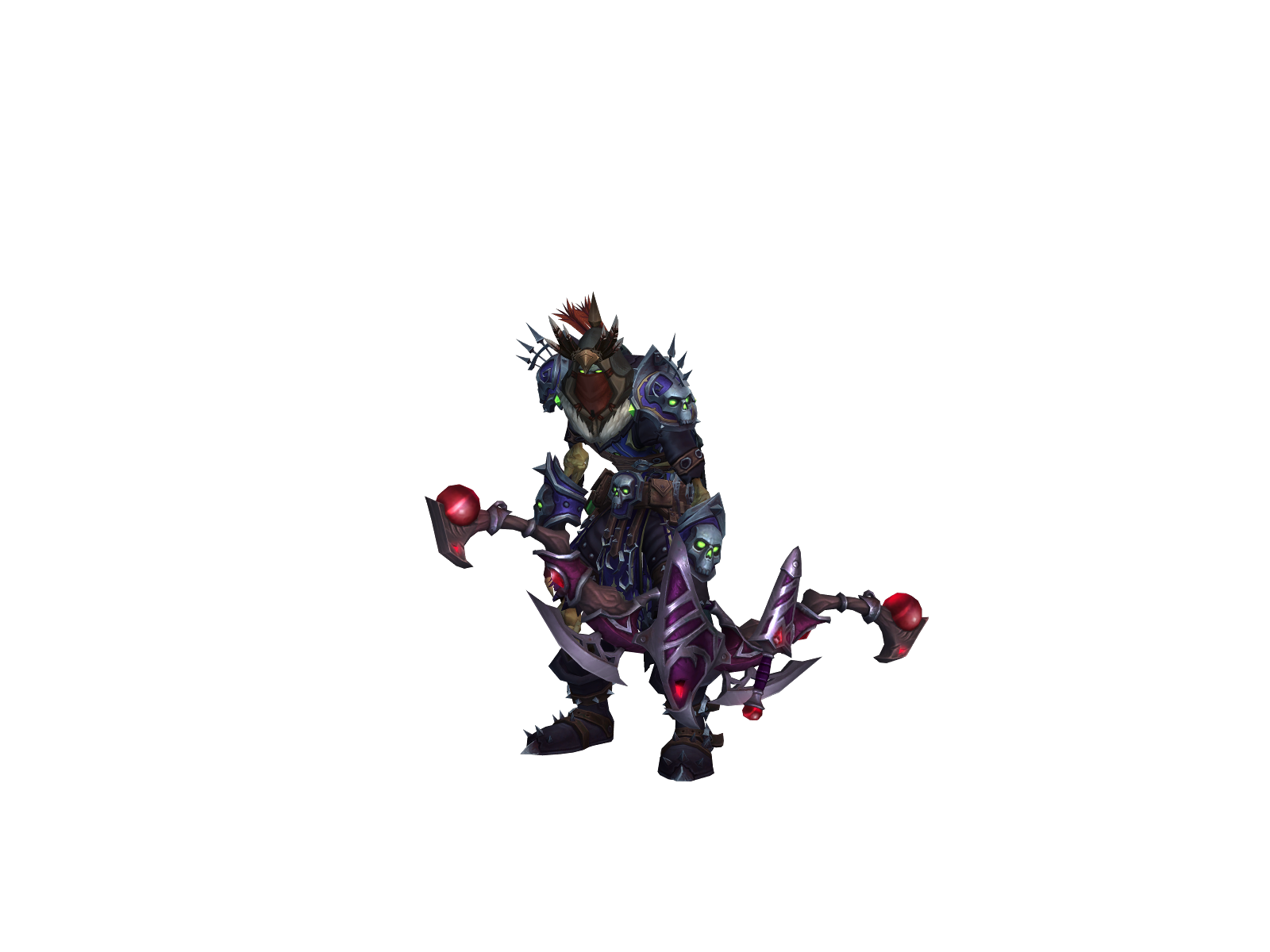 Мортэбар 3D character render
