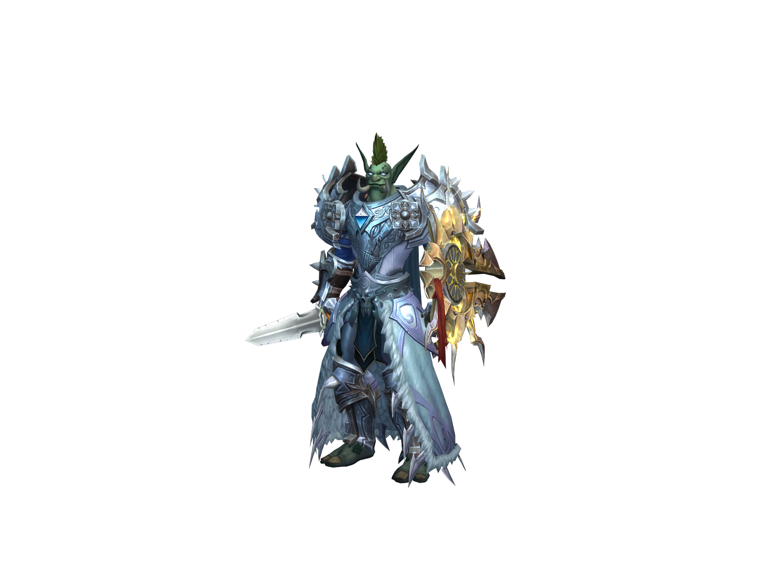 Регто 3D character render