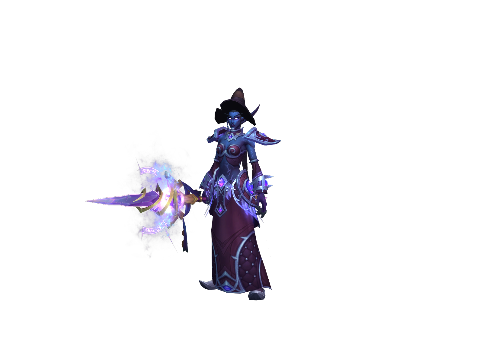 Даэон 3D character render
