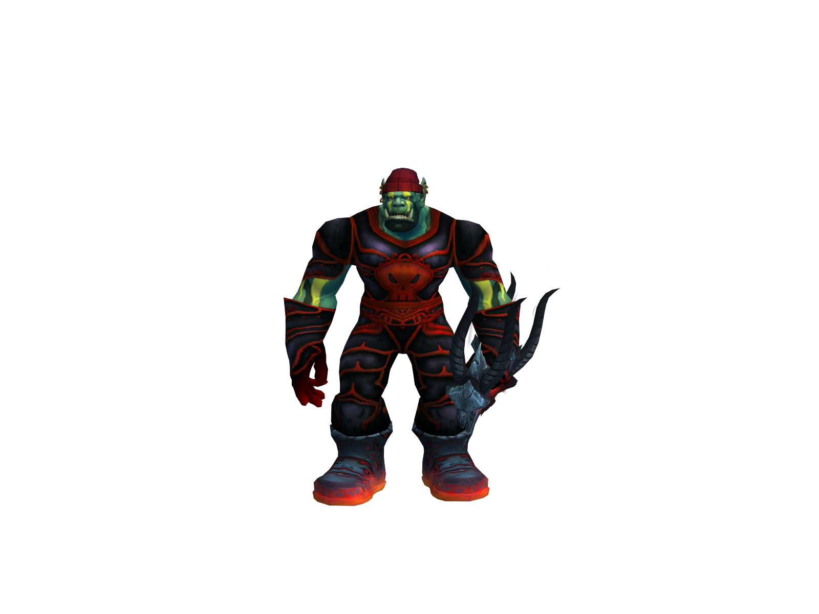 Виделорка 3D character render
