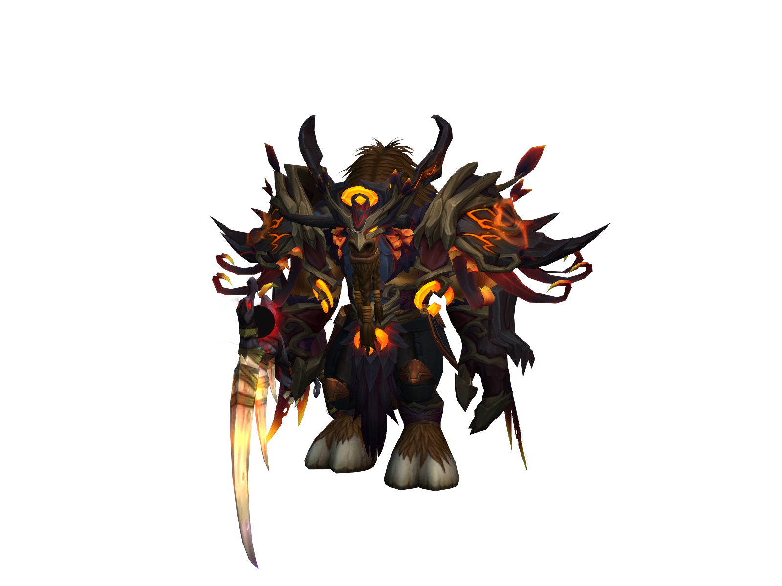 Тритончик 3D character render