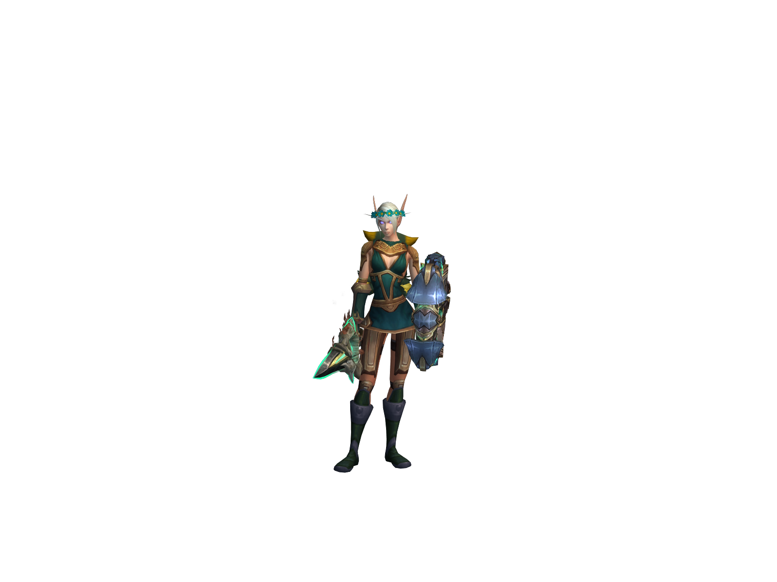 Скайсти 3D character render