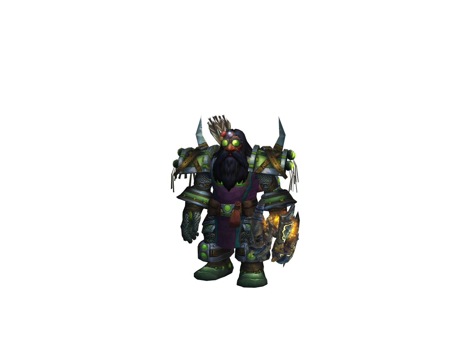 Людачугун 3D character render