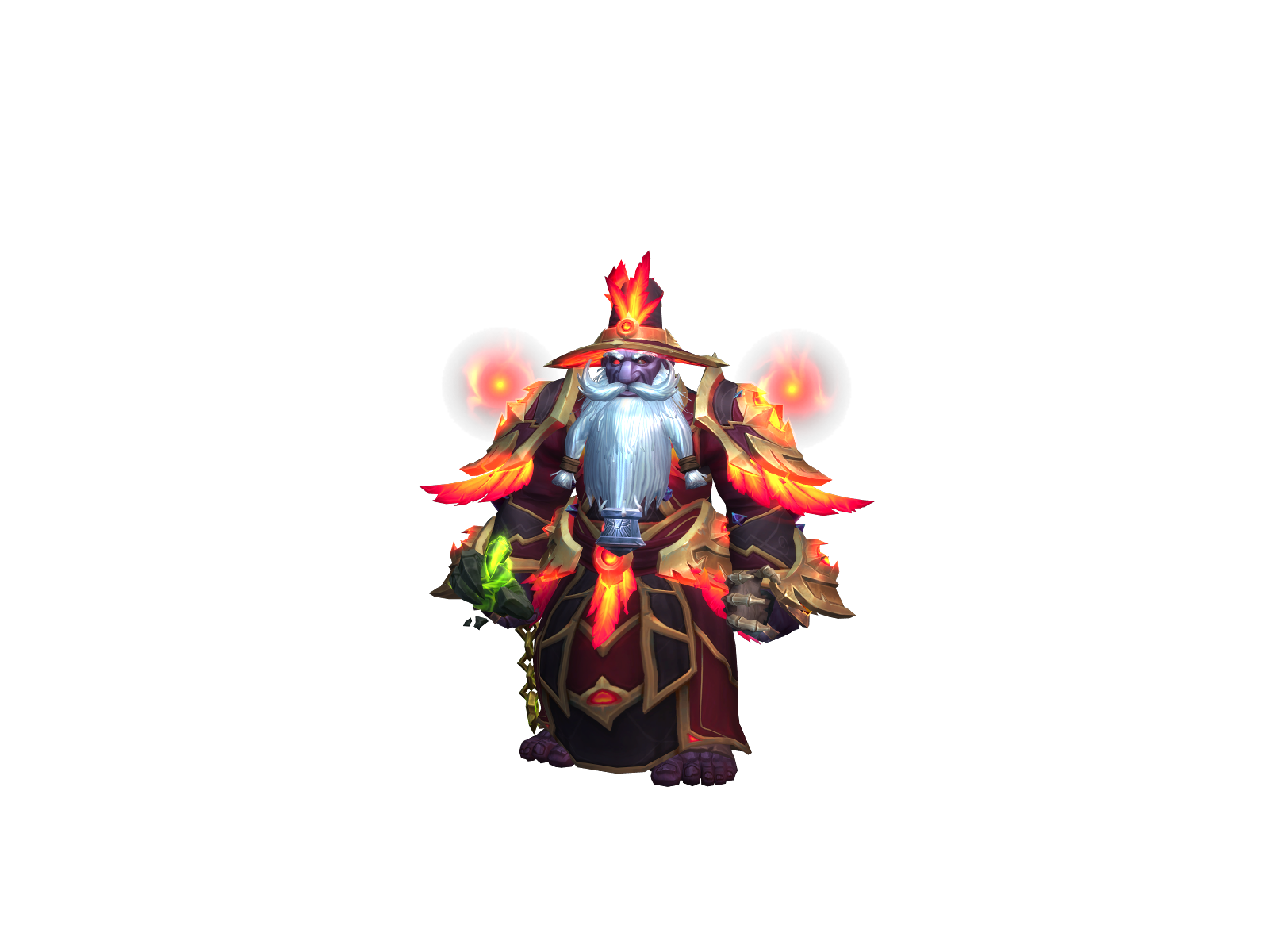 Моджошира 3D character render