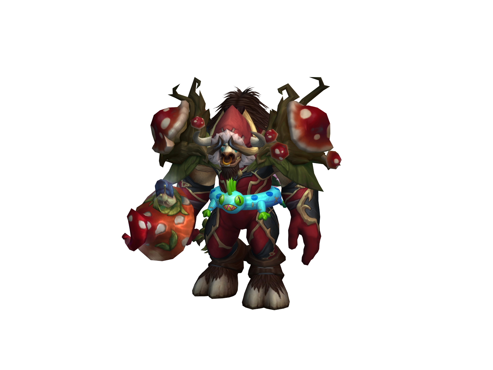 Мумуу 3D character render