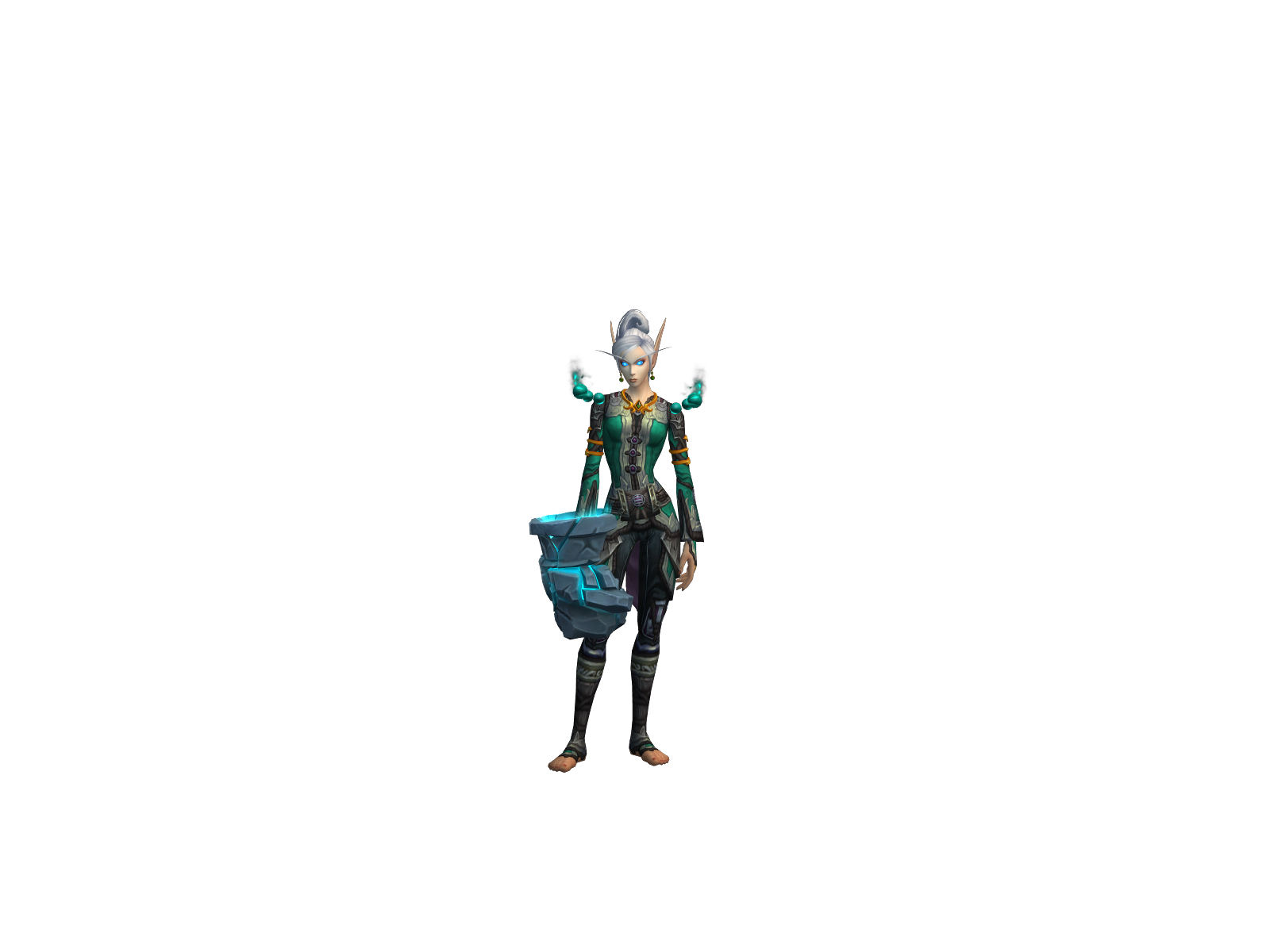 Соккара 3D character render
