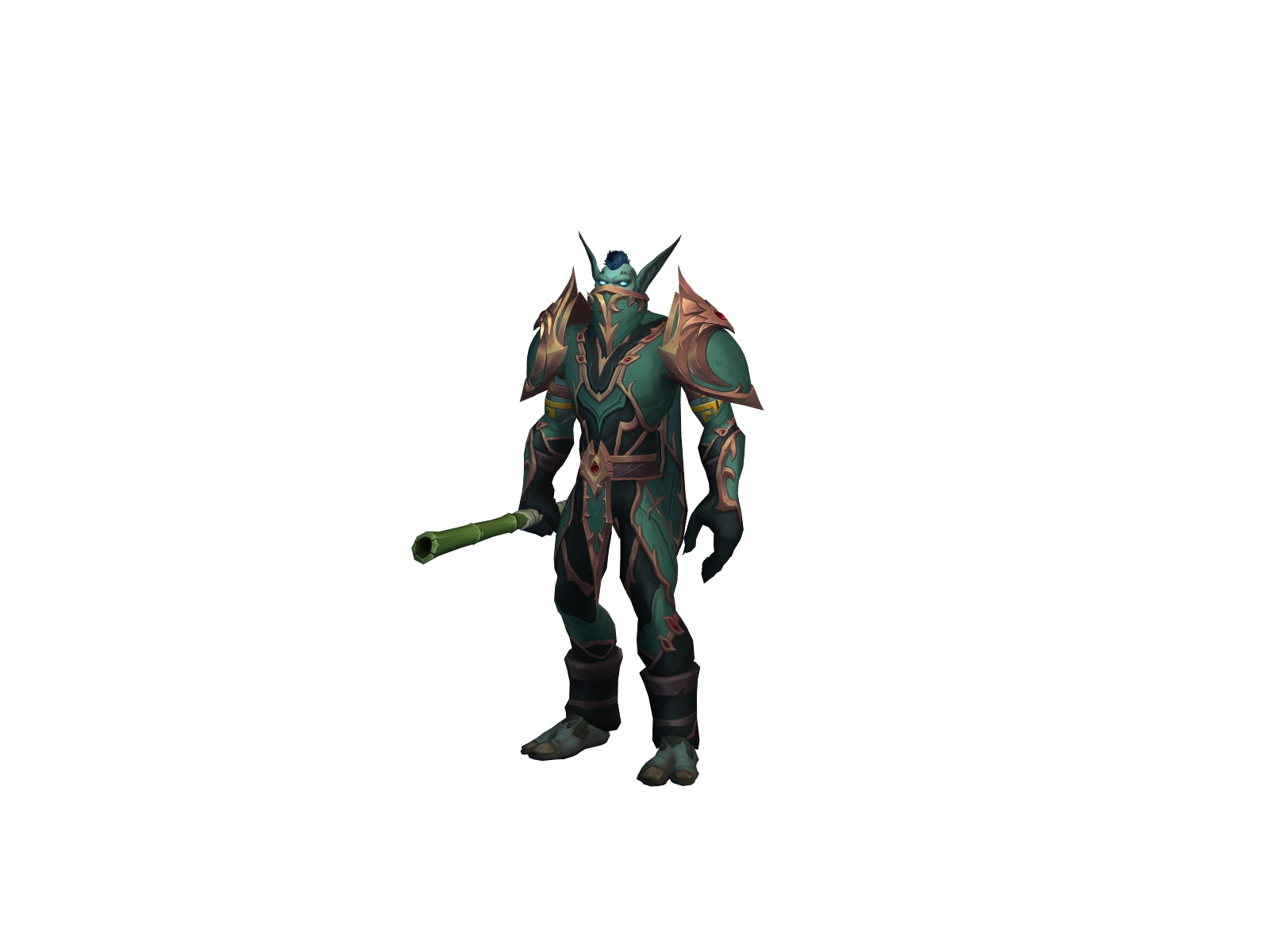 Майкус 3D character render