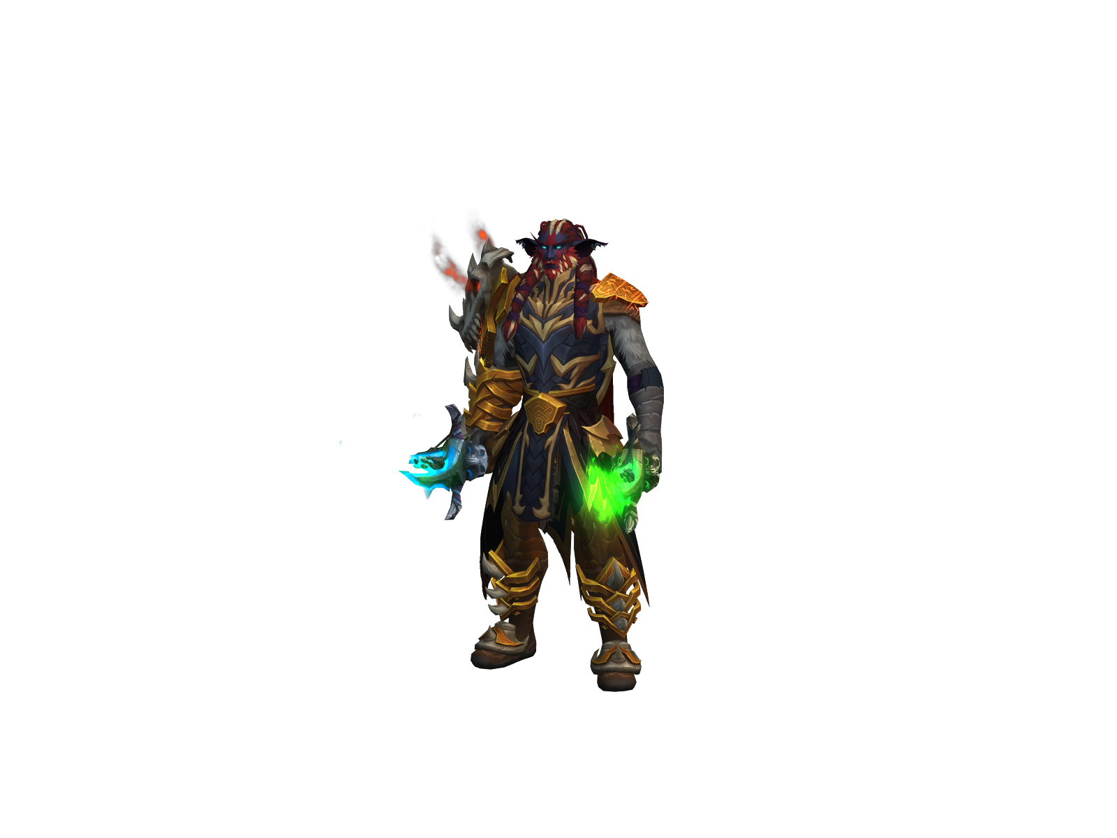 Эштонкатчер 3D character render