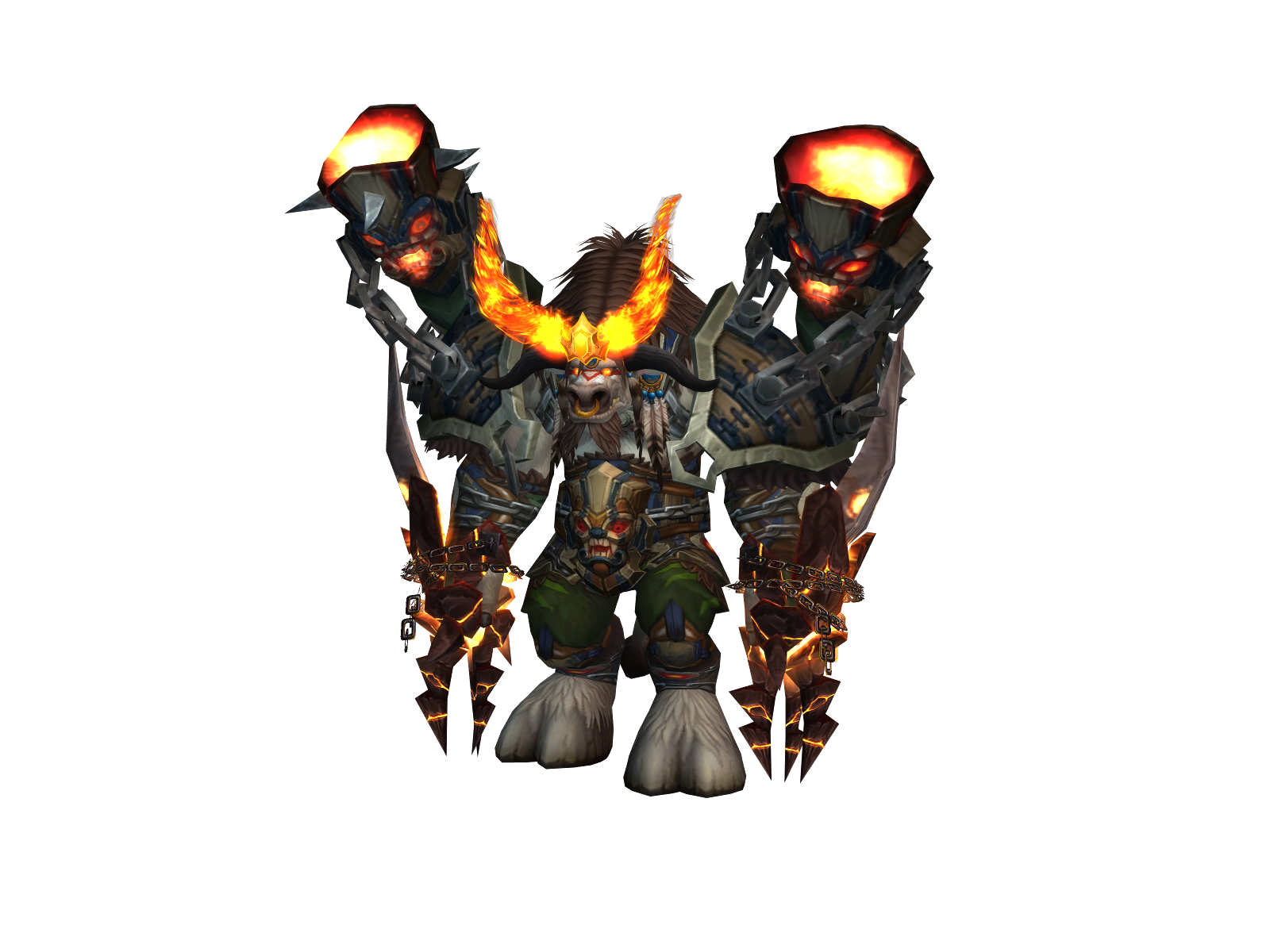 Коровкабласт 3D character render