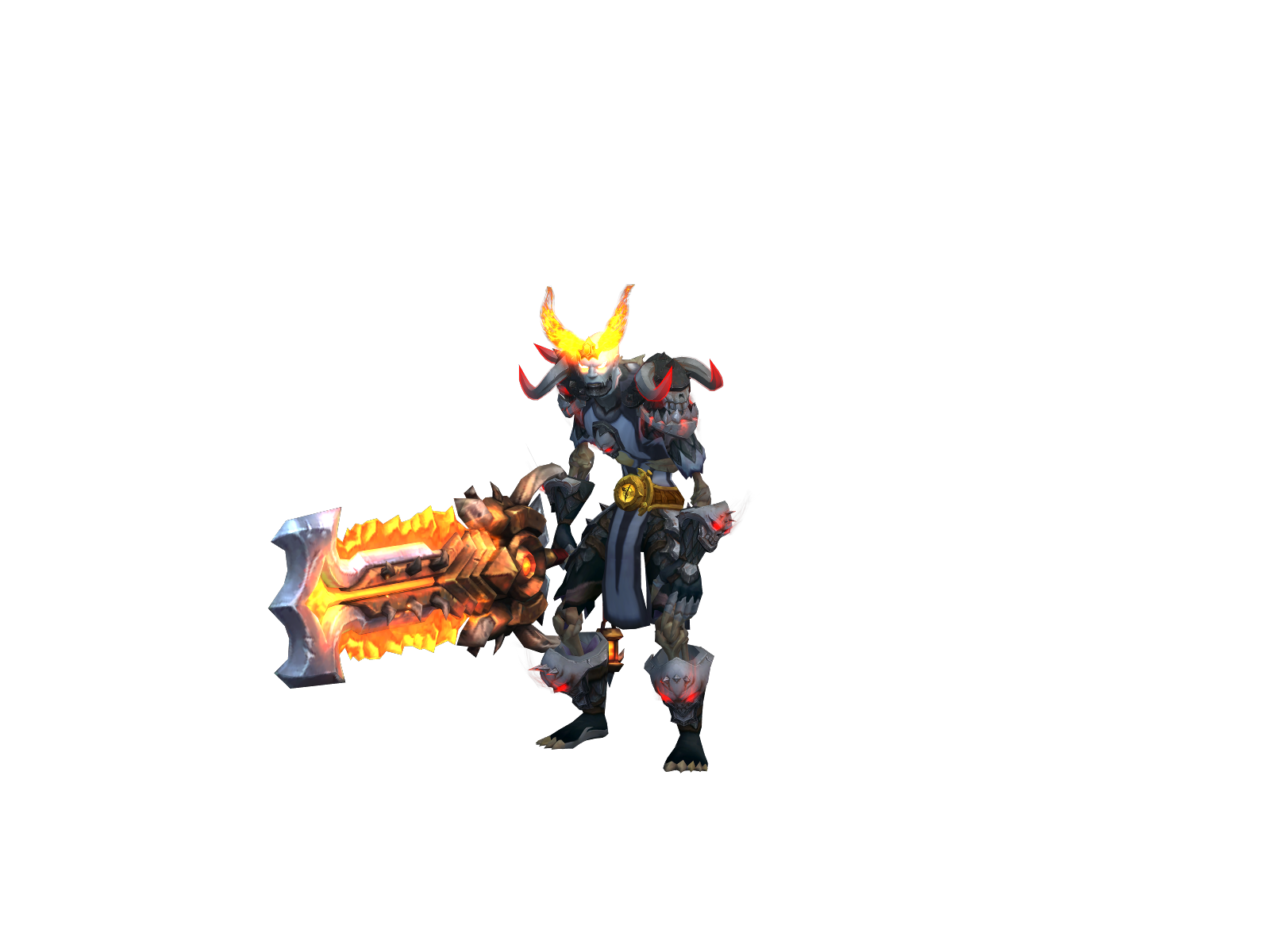 Авел 3D character render