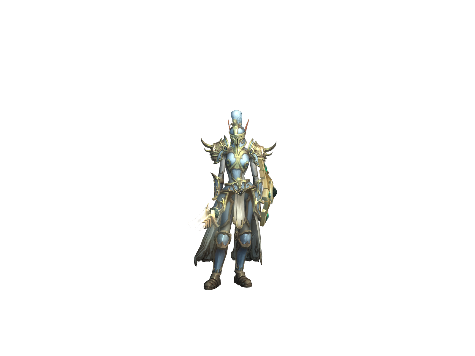 Тамушка 3D character render