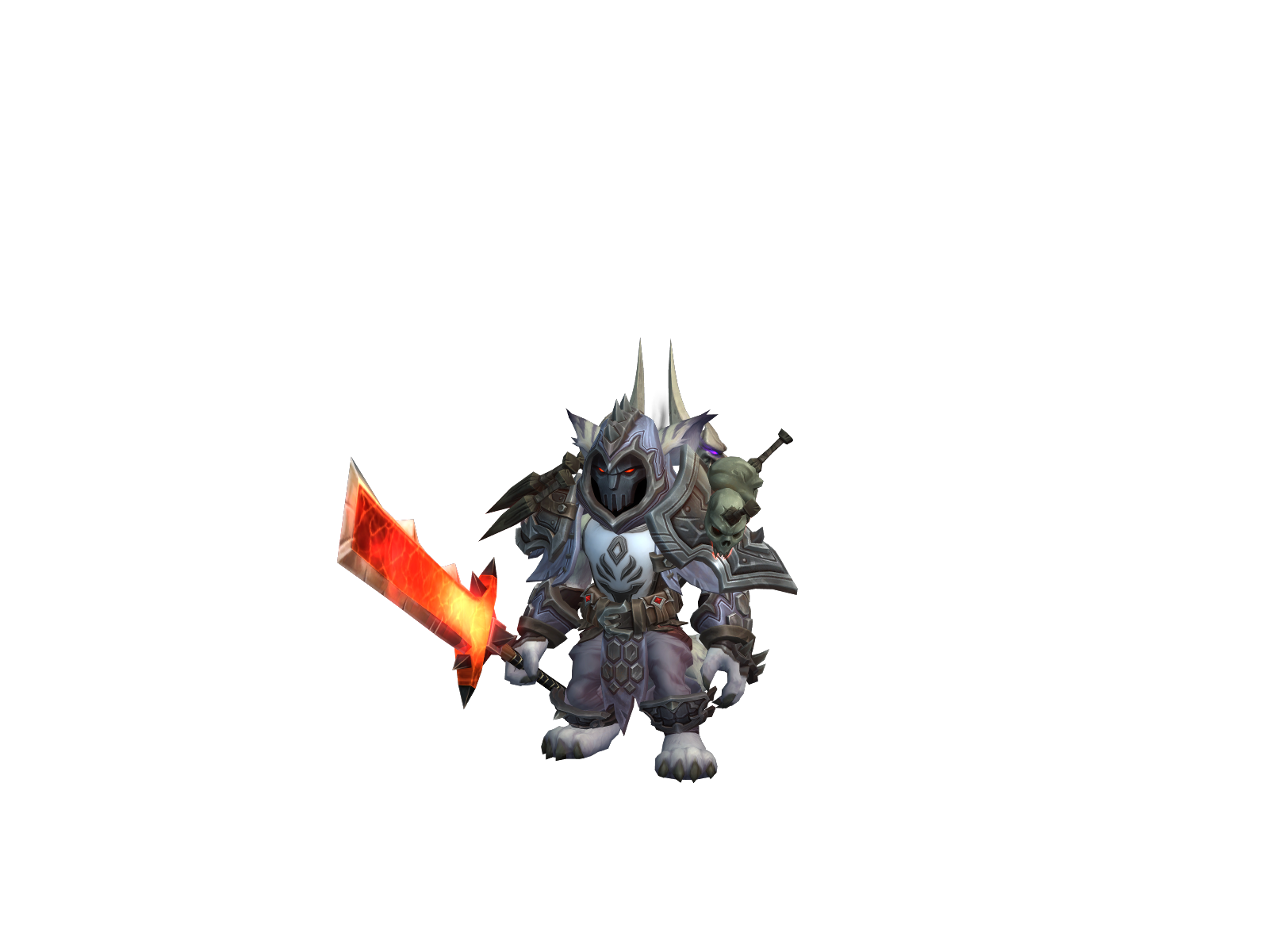 Кекемеке 3D character render