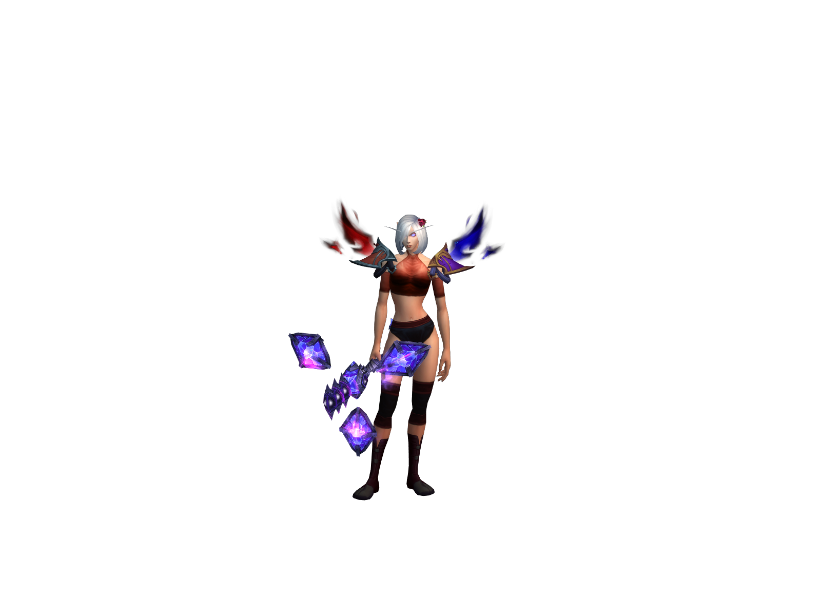 Нянсенз 3D character render
