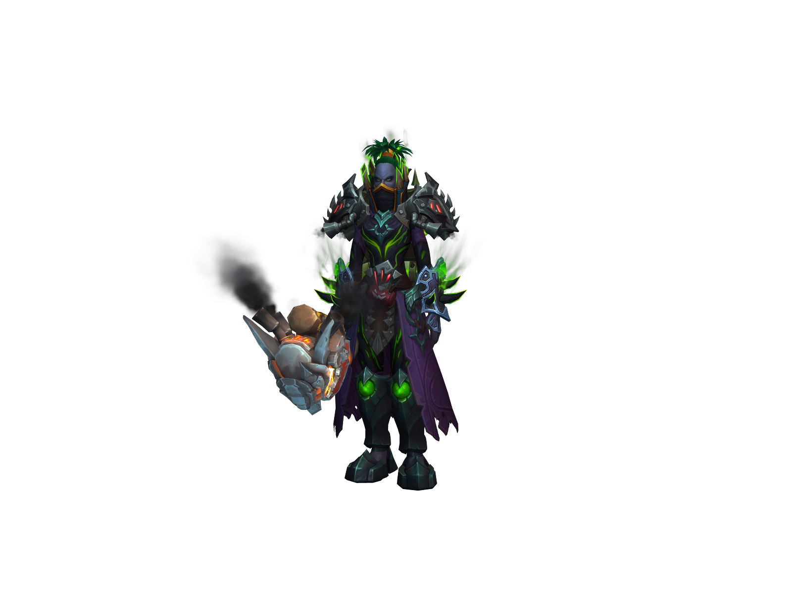 Напш 3D character render