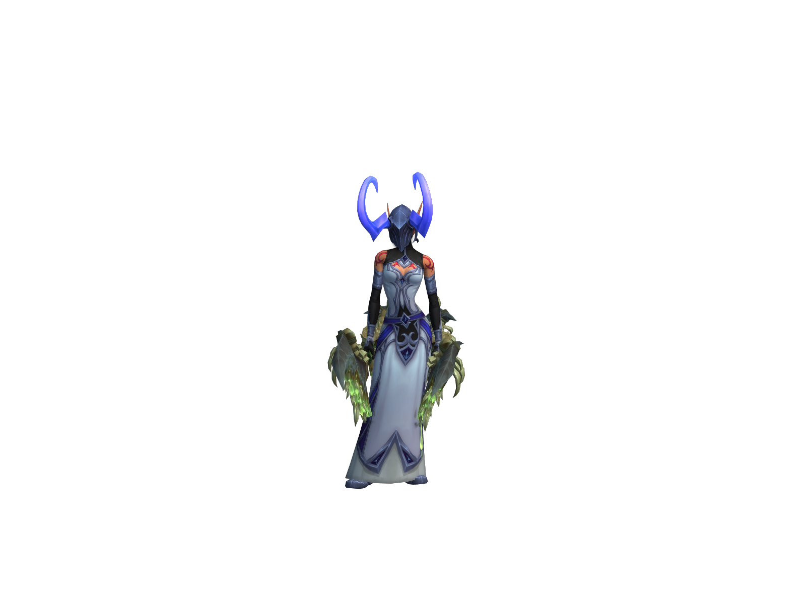 Бухей 3D character render