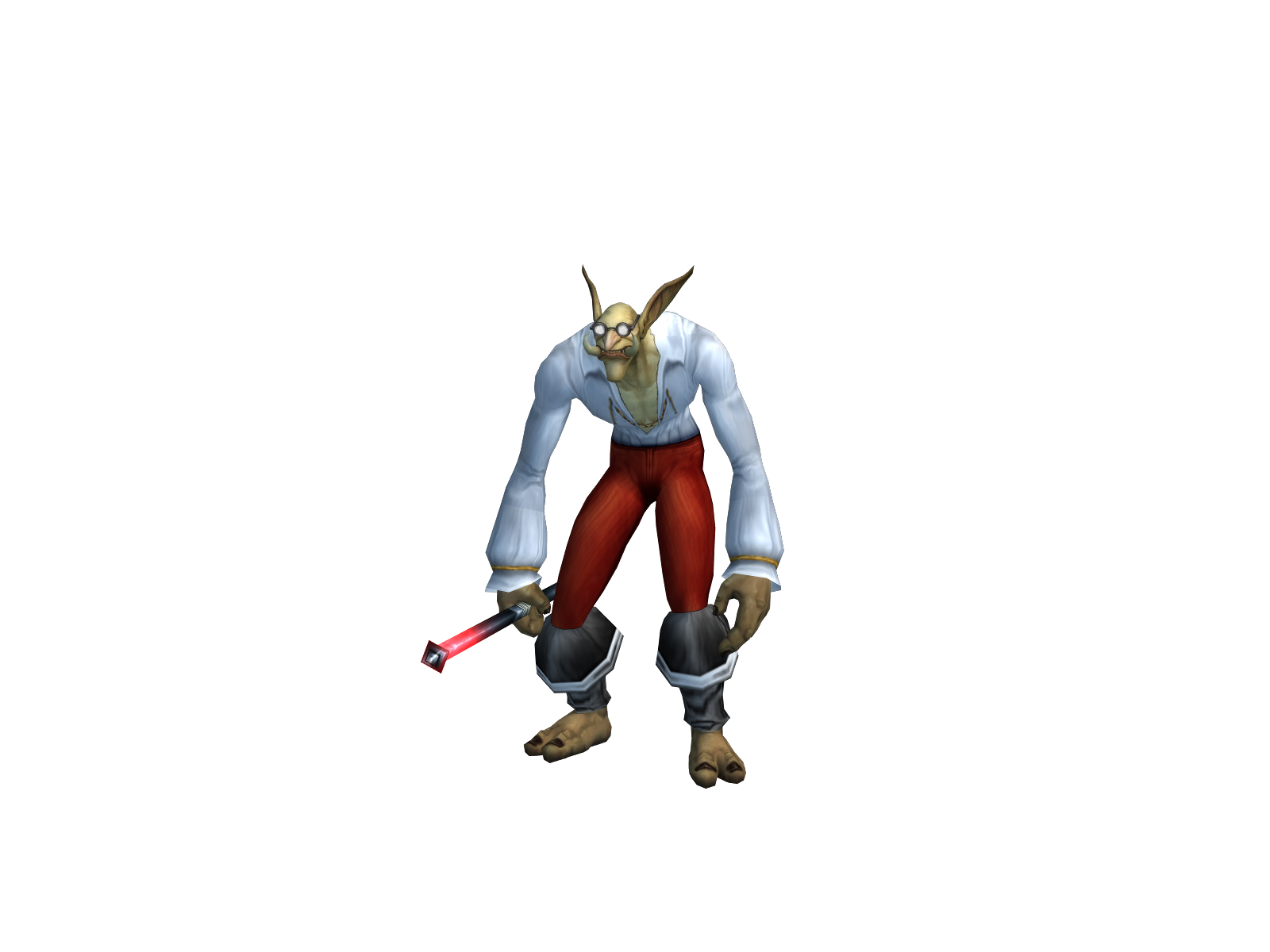 Шейкбуду 3D character render