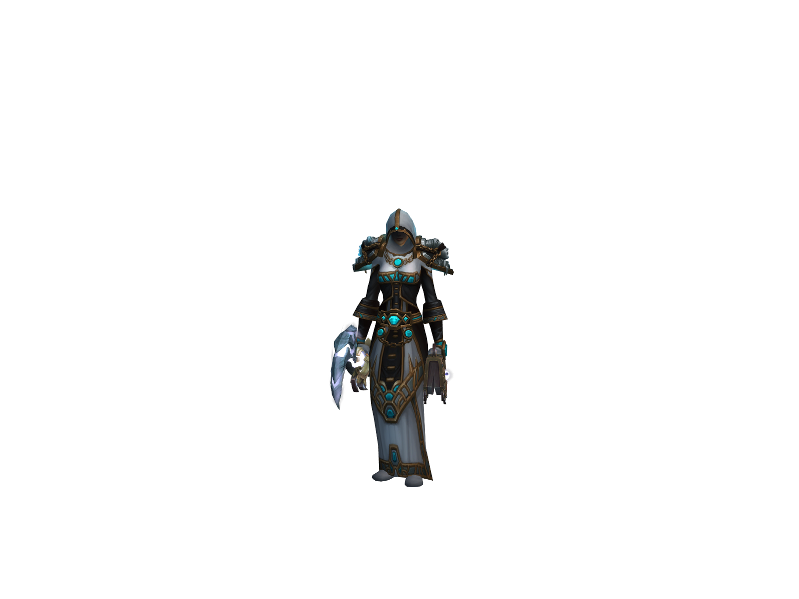 Аксам 3D character render