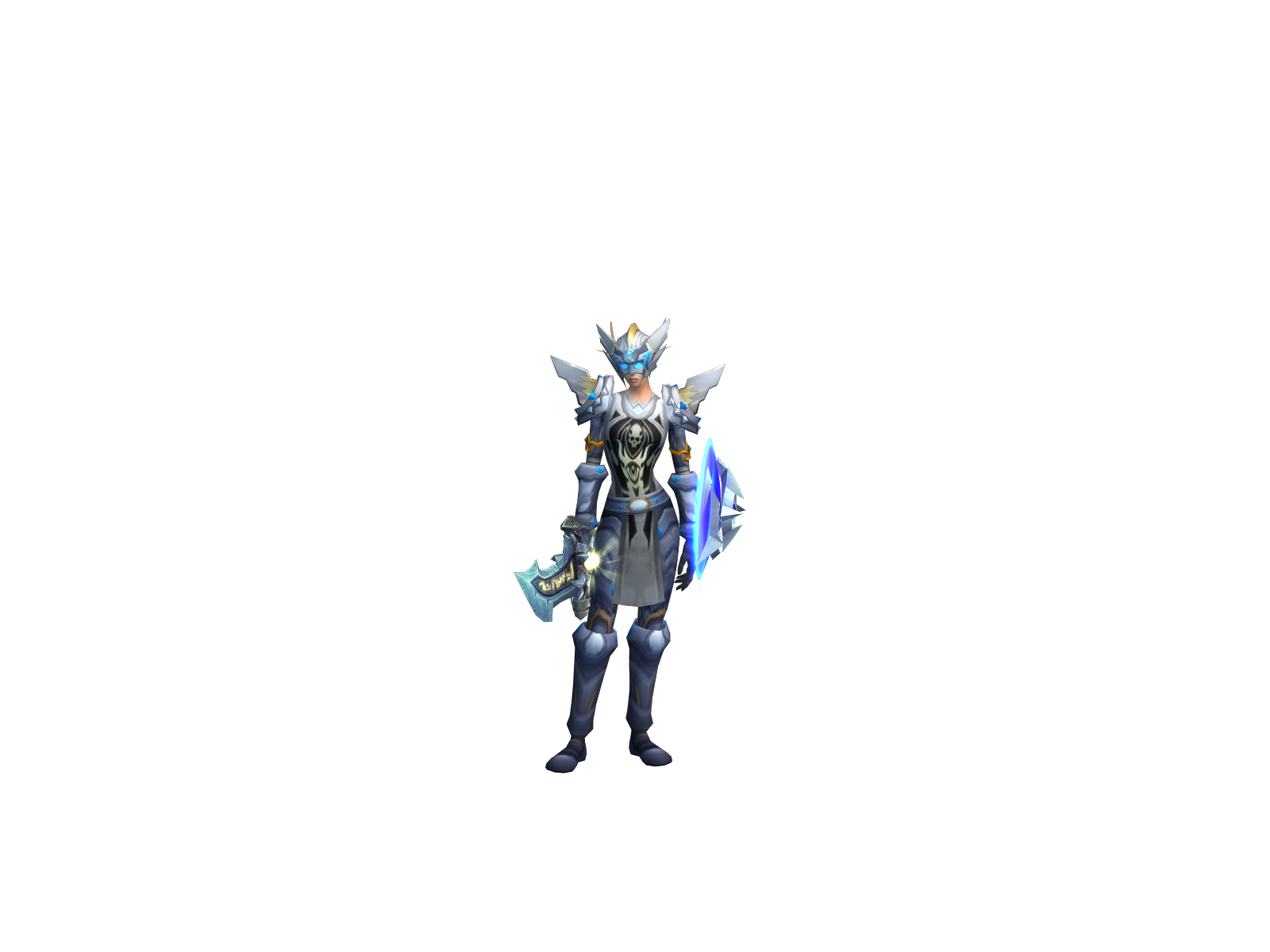 Миуои 3D character render