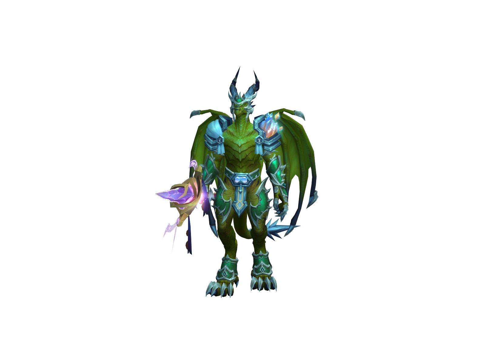 Намраа 3D character render