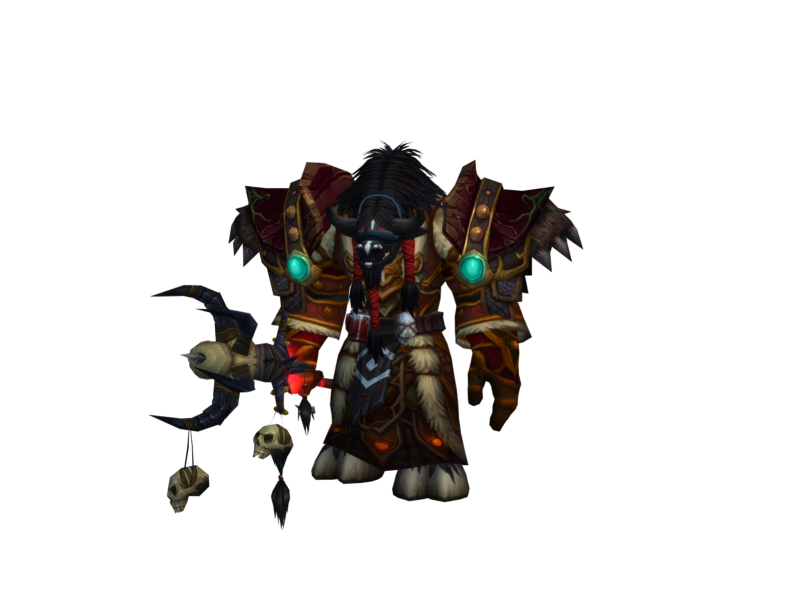 Енотхех 3D character render