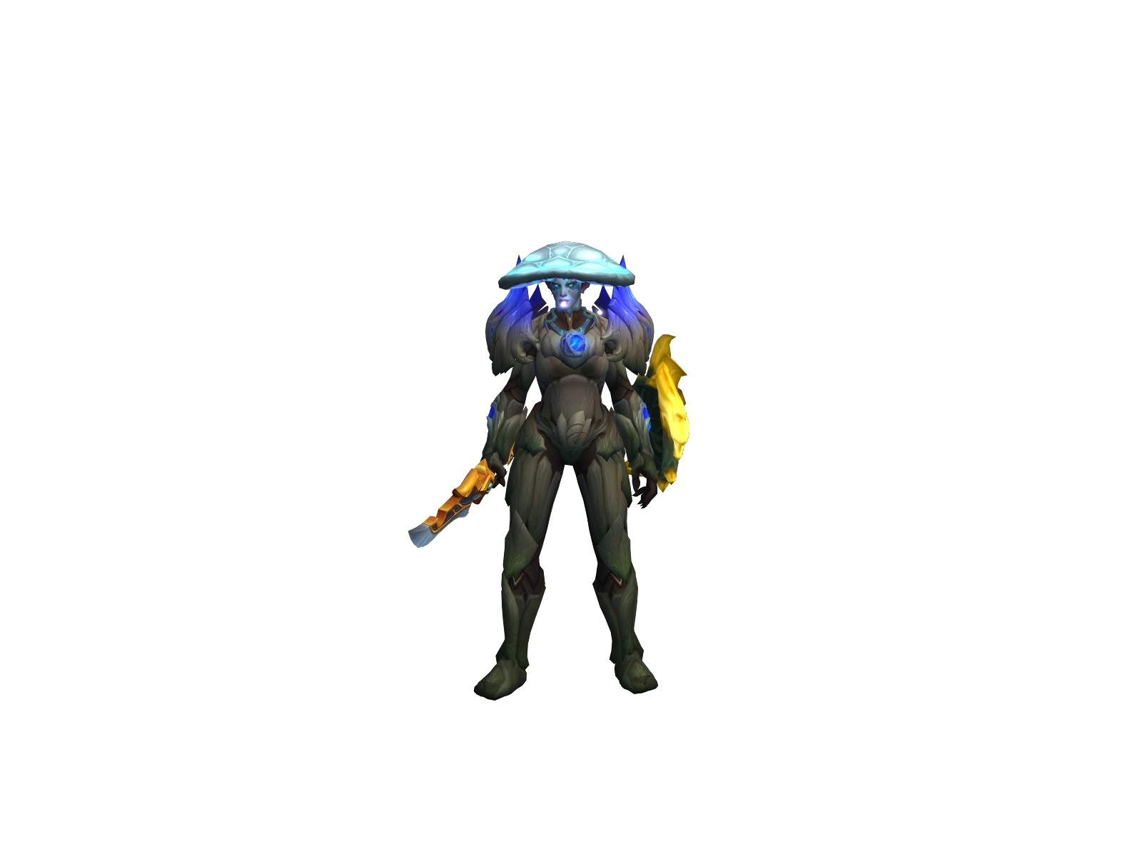 Синис 3D character render