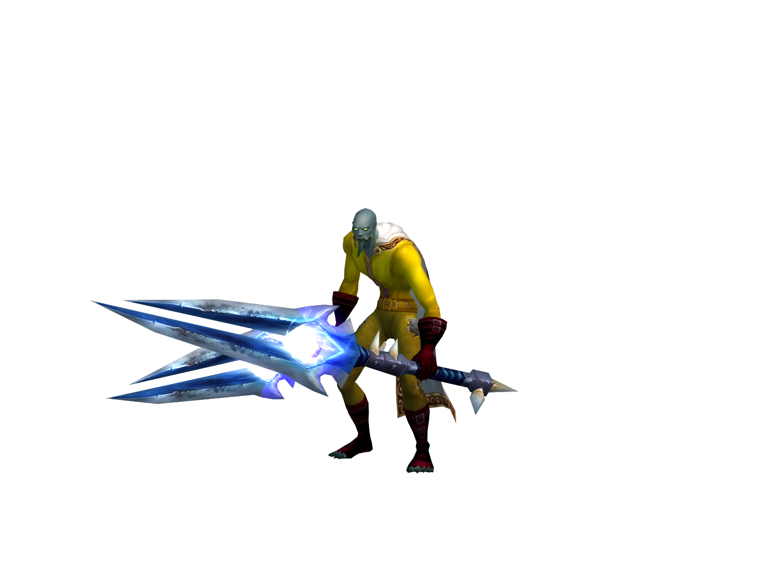 Санярог 3D character render