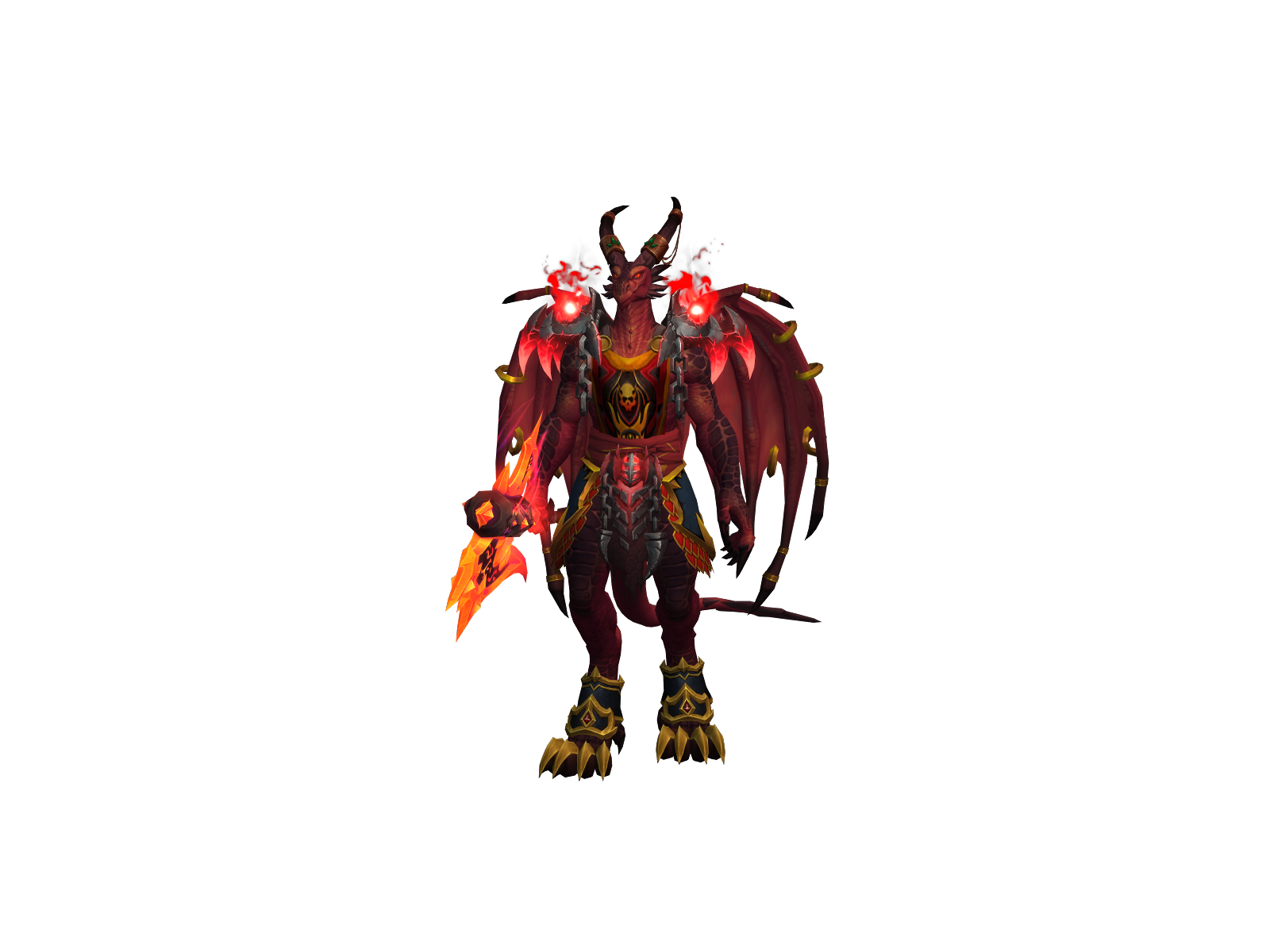 Этовсёдракон 3D character render