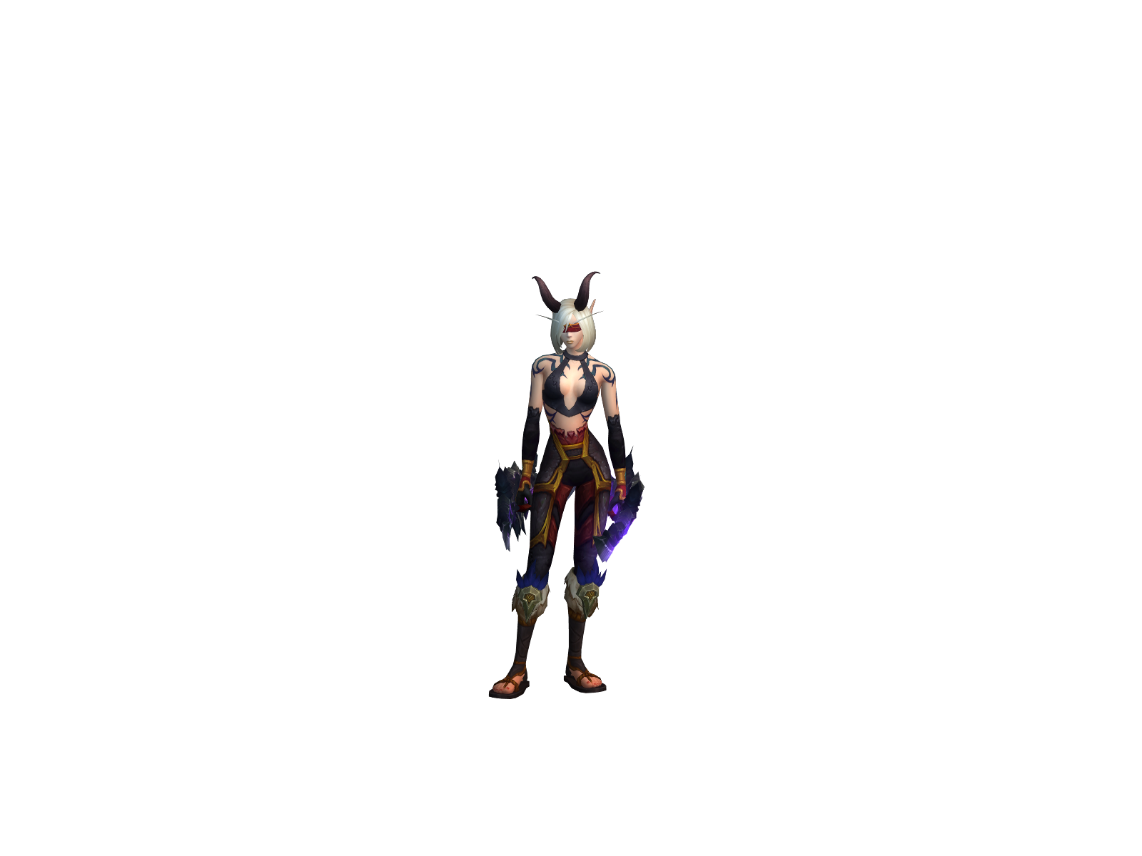 Неспастись 3D character render