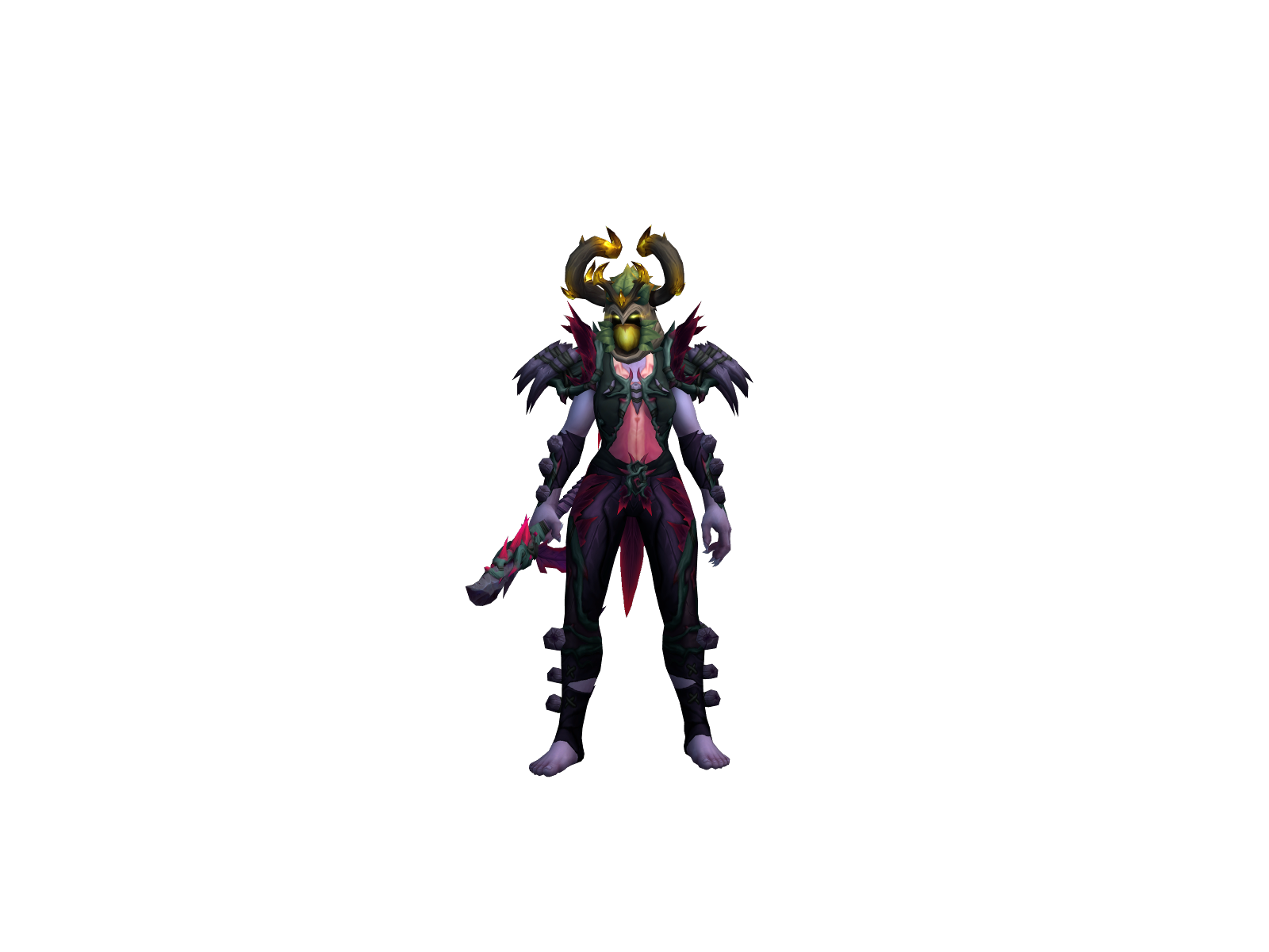 Премка 3D character render
