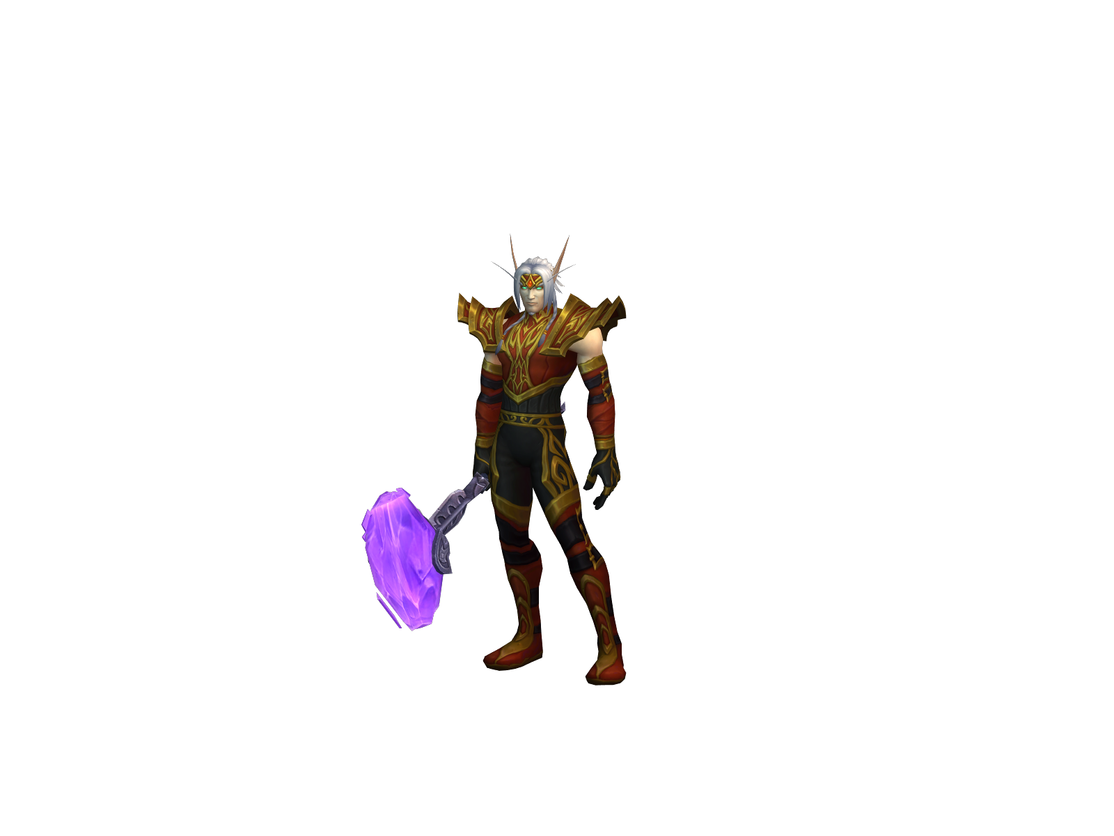 гримоэльф 3D character render