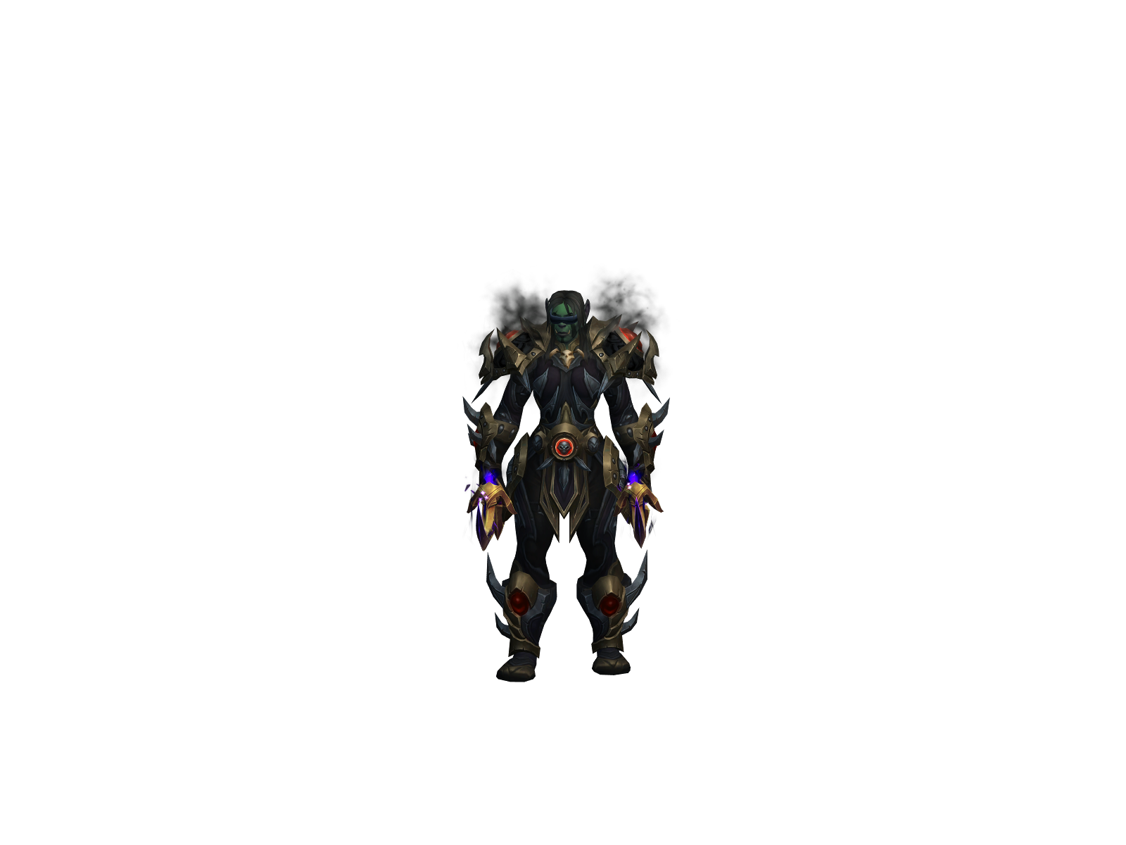 Рыготник 3D character render